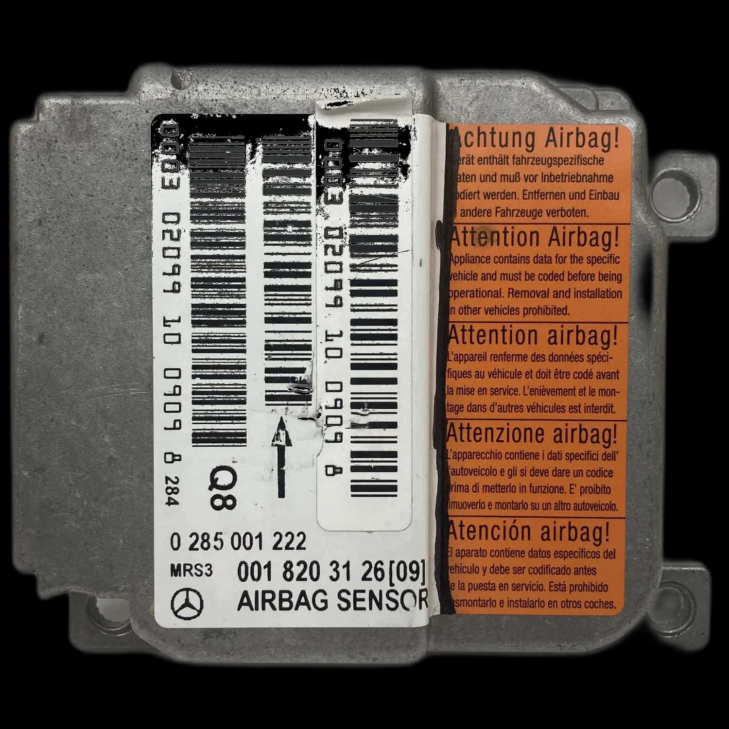 Mercedes-Benz Classe A W168 Riparazione centralina airbag