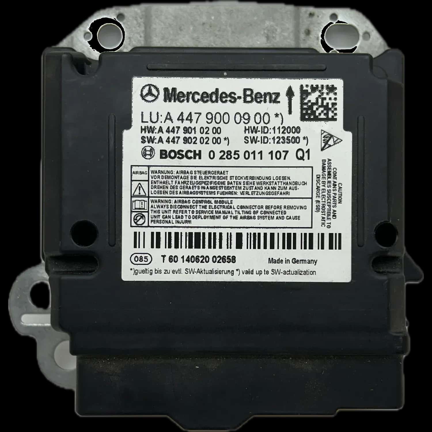 Mercedes-Benz V-Klasse W447 Riparazione centralina airbag