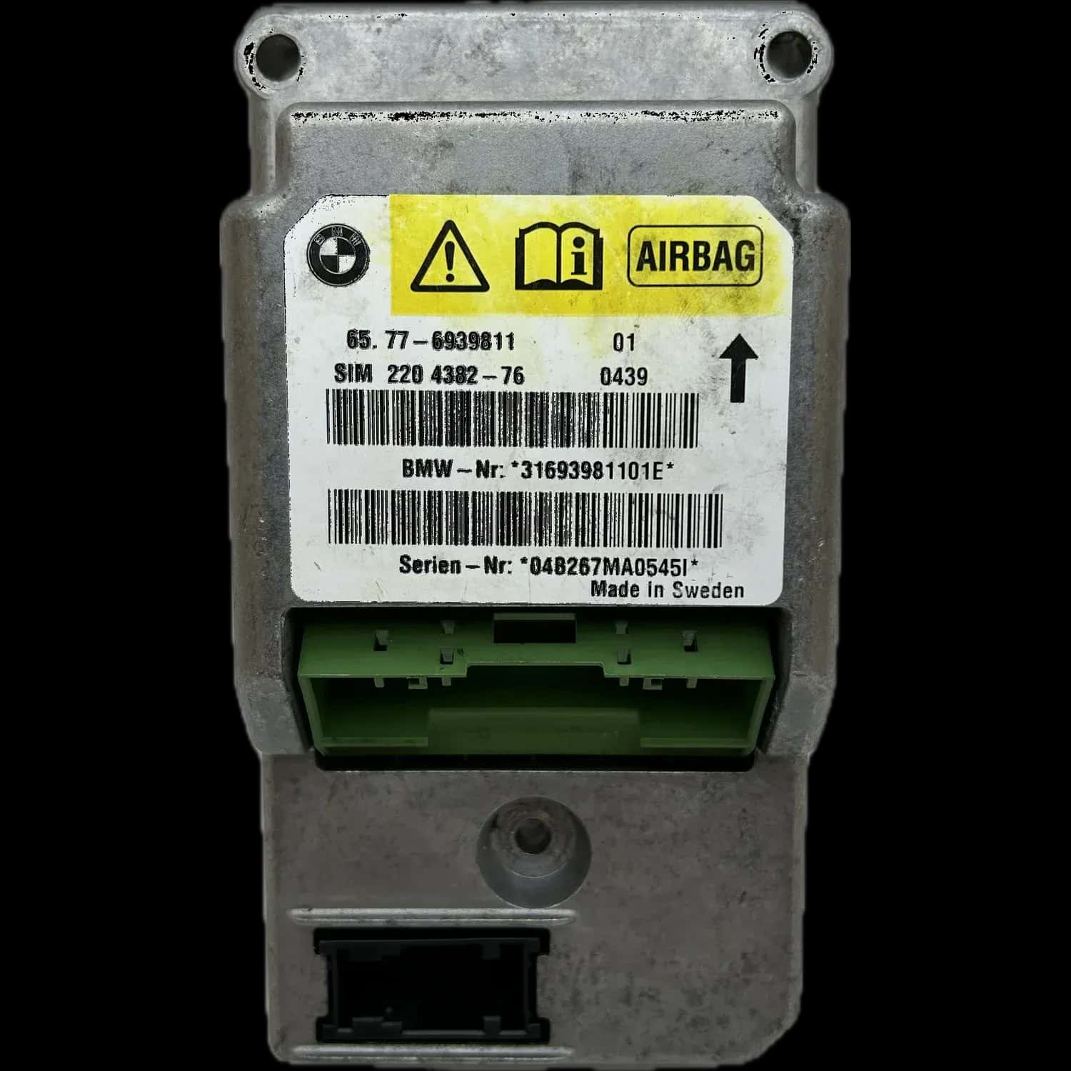 Riparazione centralina airbag BMW Serie 6 E24
