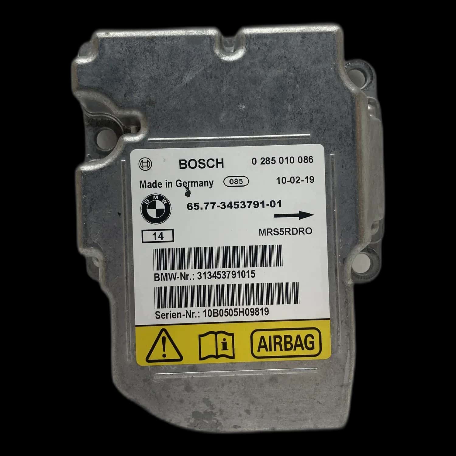 Riparazione centralina airbag BMW X3 E83