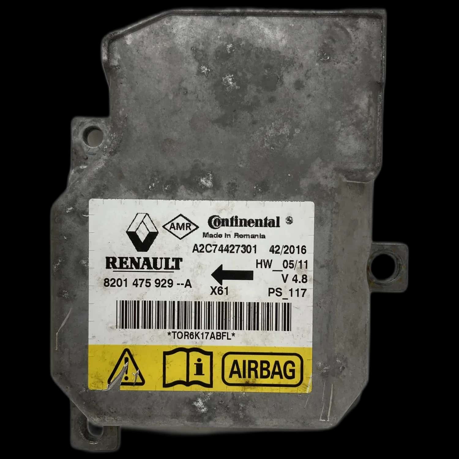 Mercedes-Benz Citan W415 Riparazione centralina airbag