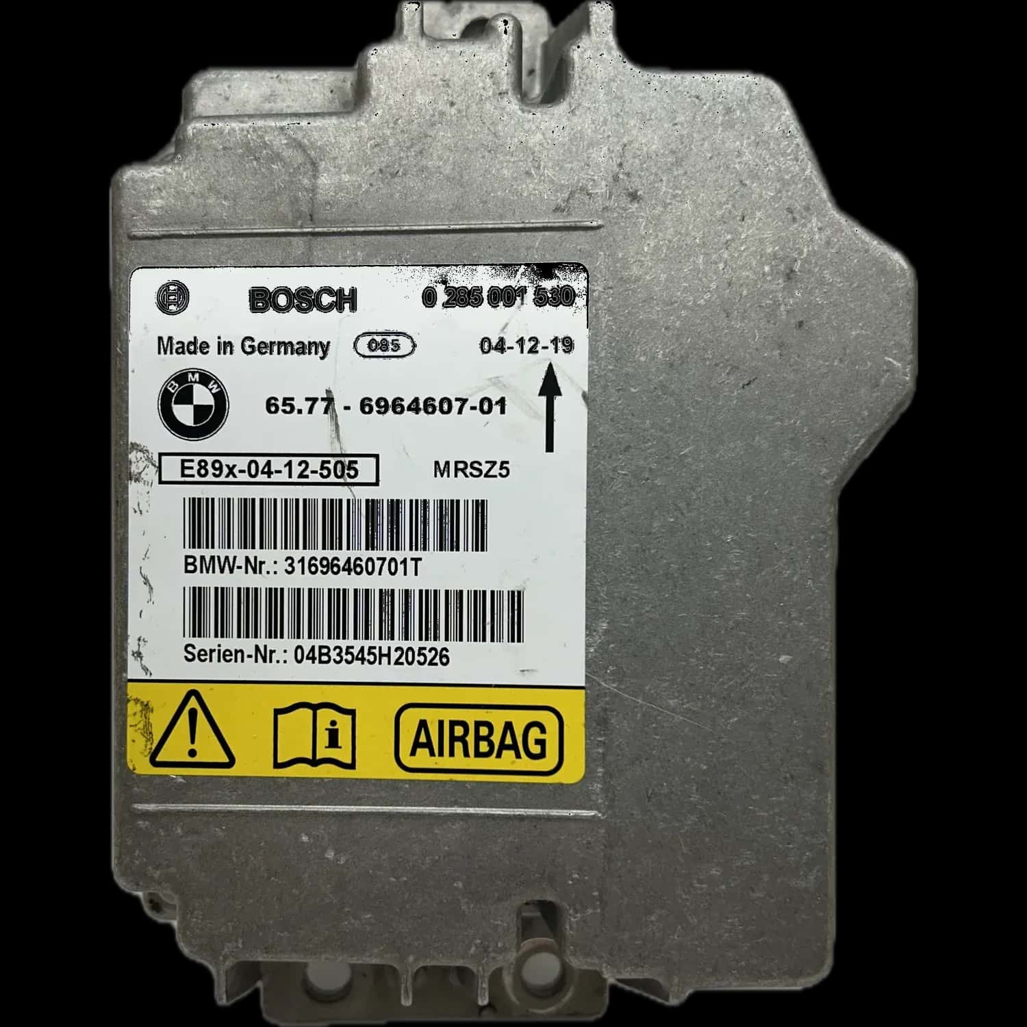 Riparazione centralina airbag BMW 1er Serie U11