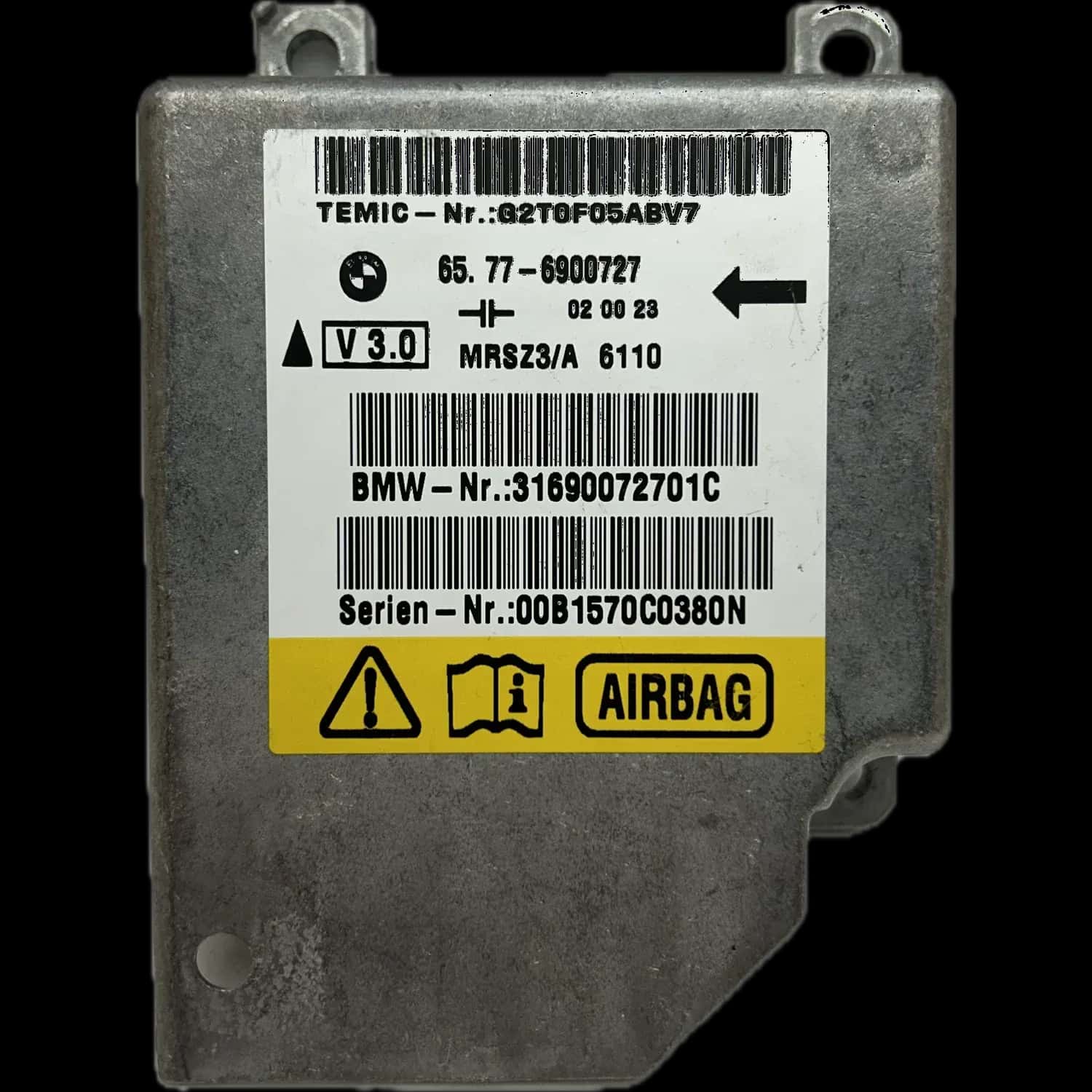 Riparazione centralina airbag BMW Z8 E52