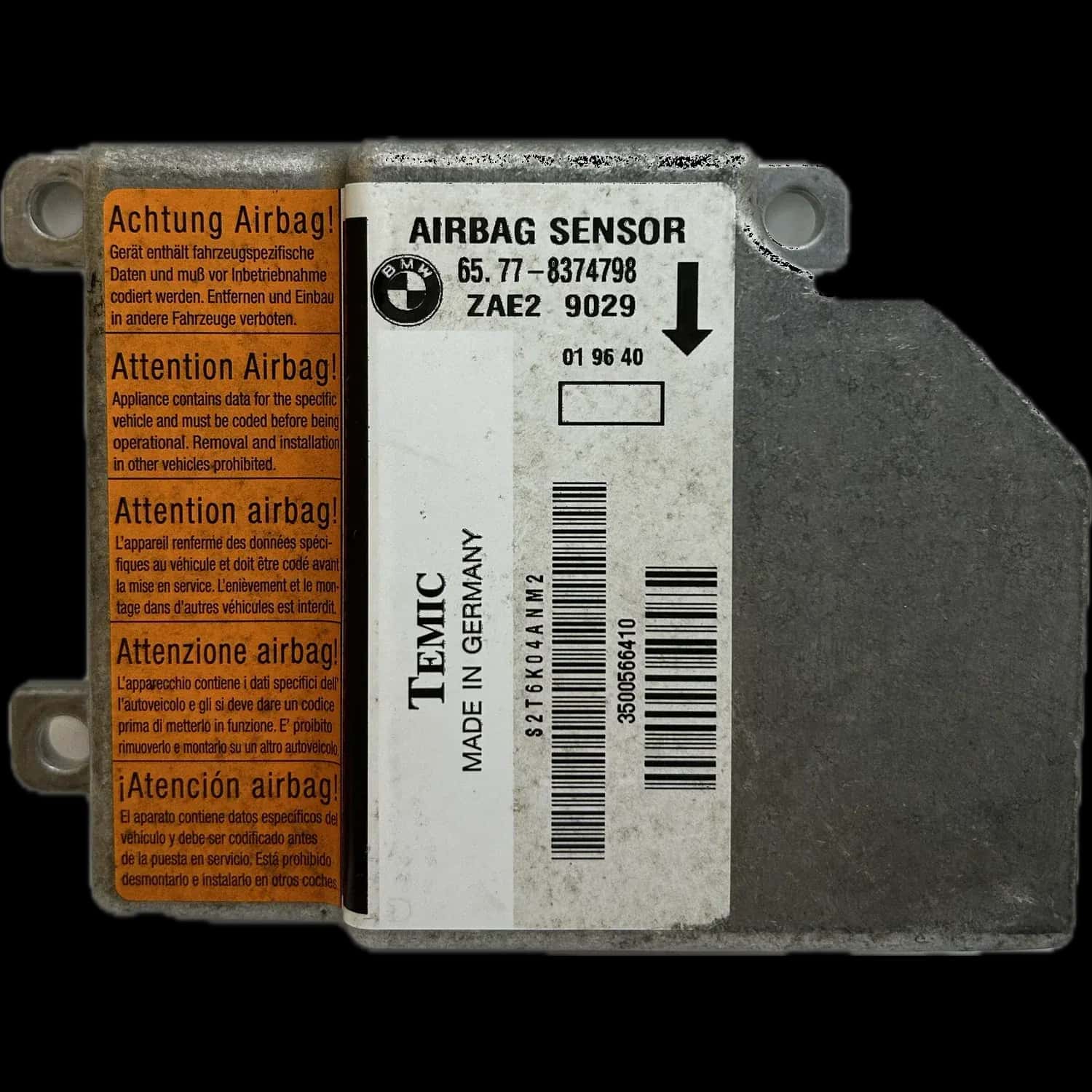 Riparazione centralina airbag BMW M3 E36