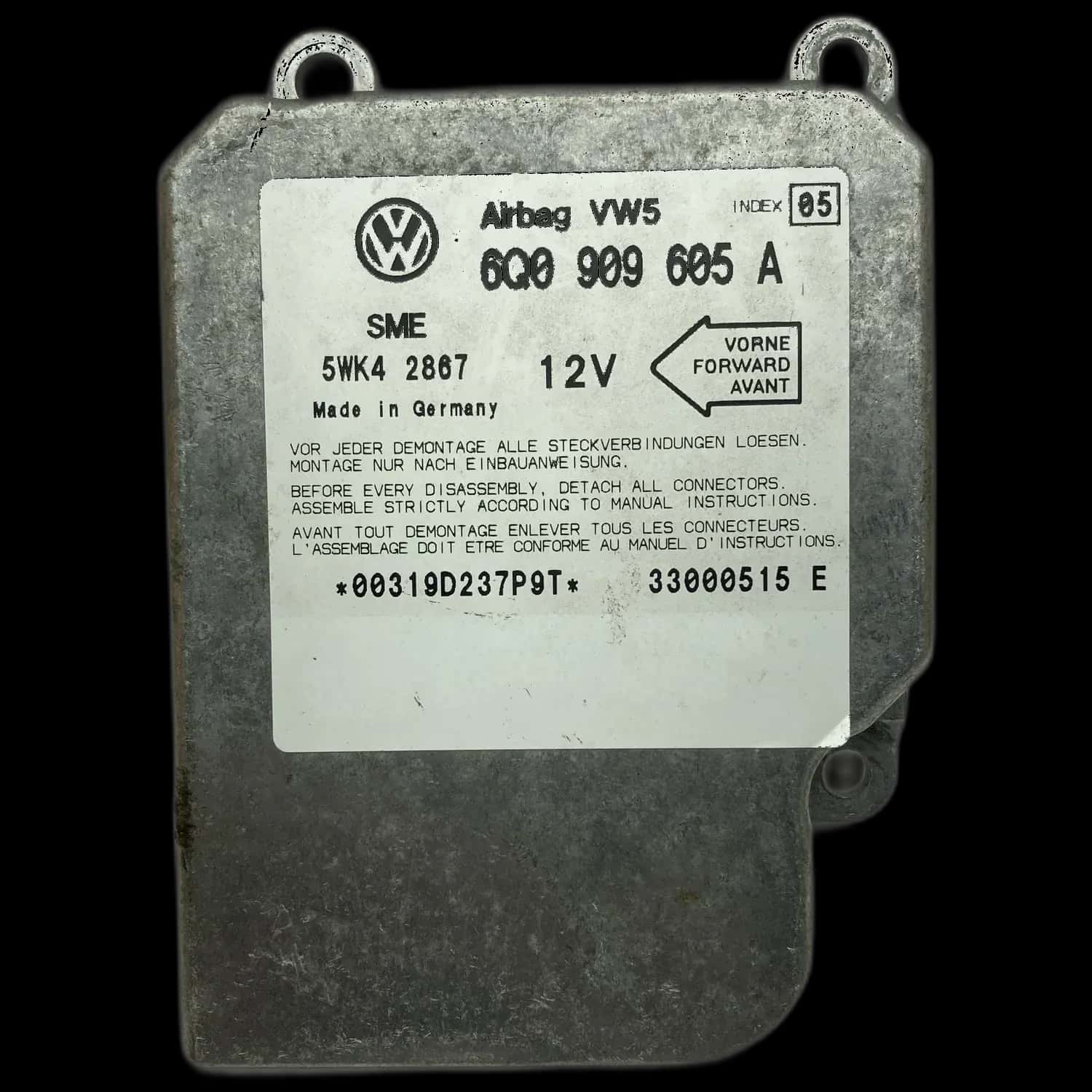 Volkswagen Golf 4 (1J) Riparazione centralina airbag