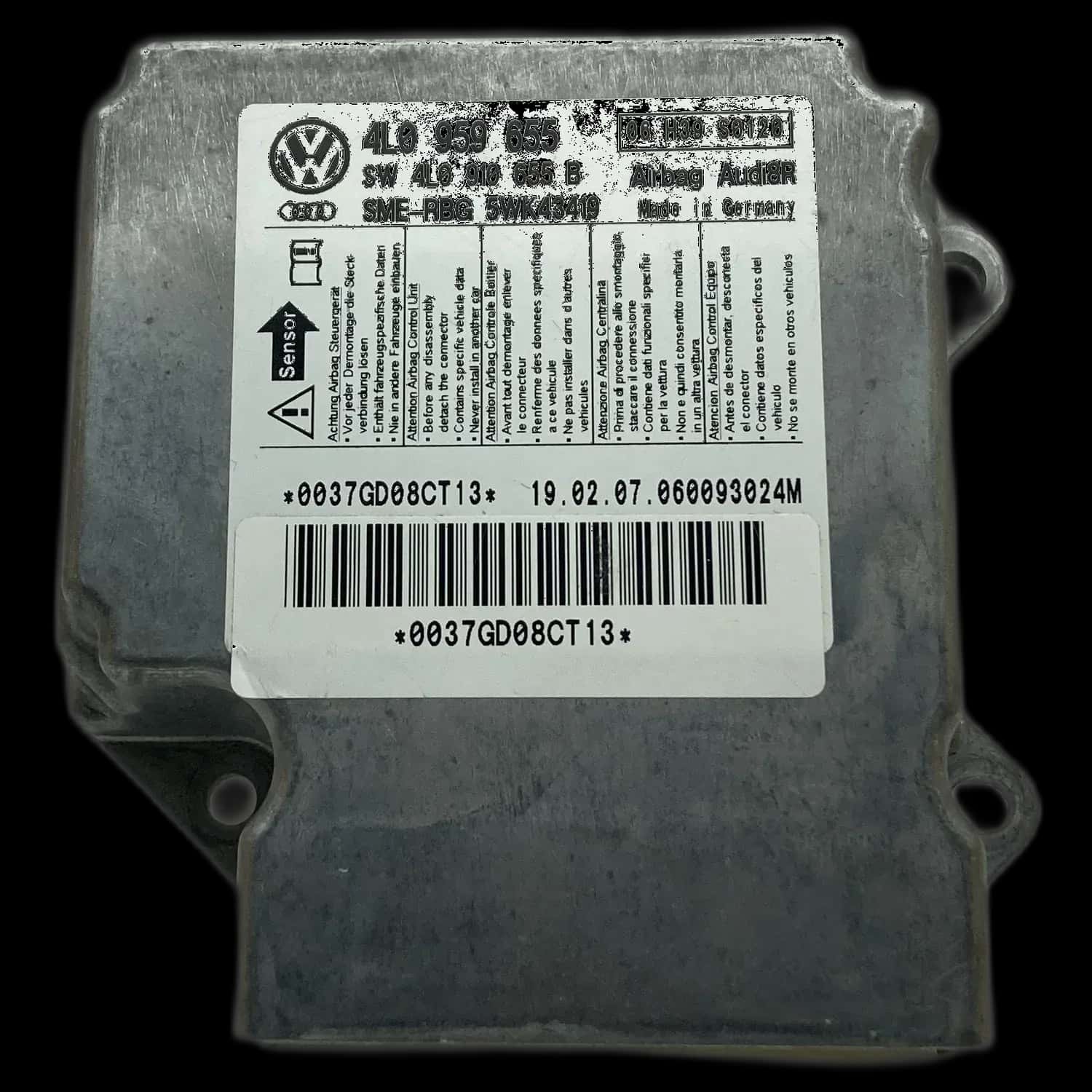 Riparazione centralina airbag Audi Q7 4L