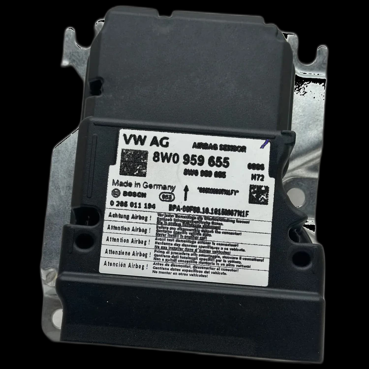 Audi S4 B9 8W Riparazione centralina airbag