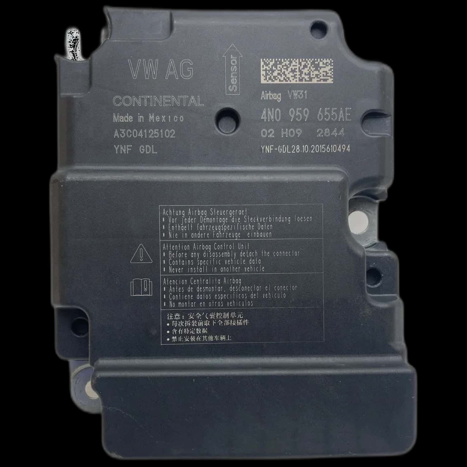 Riparazione centralina airbag Audi SQ8 4M