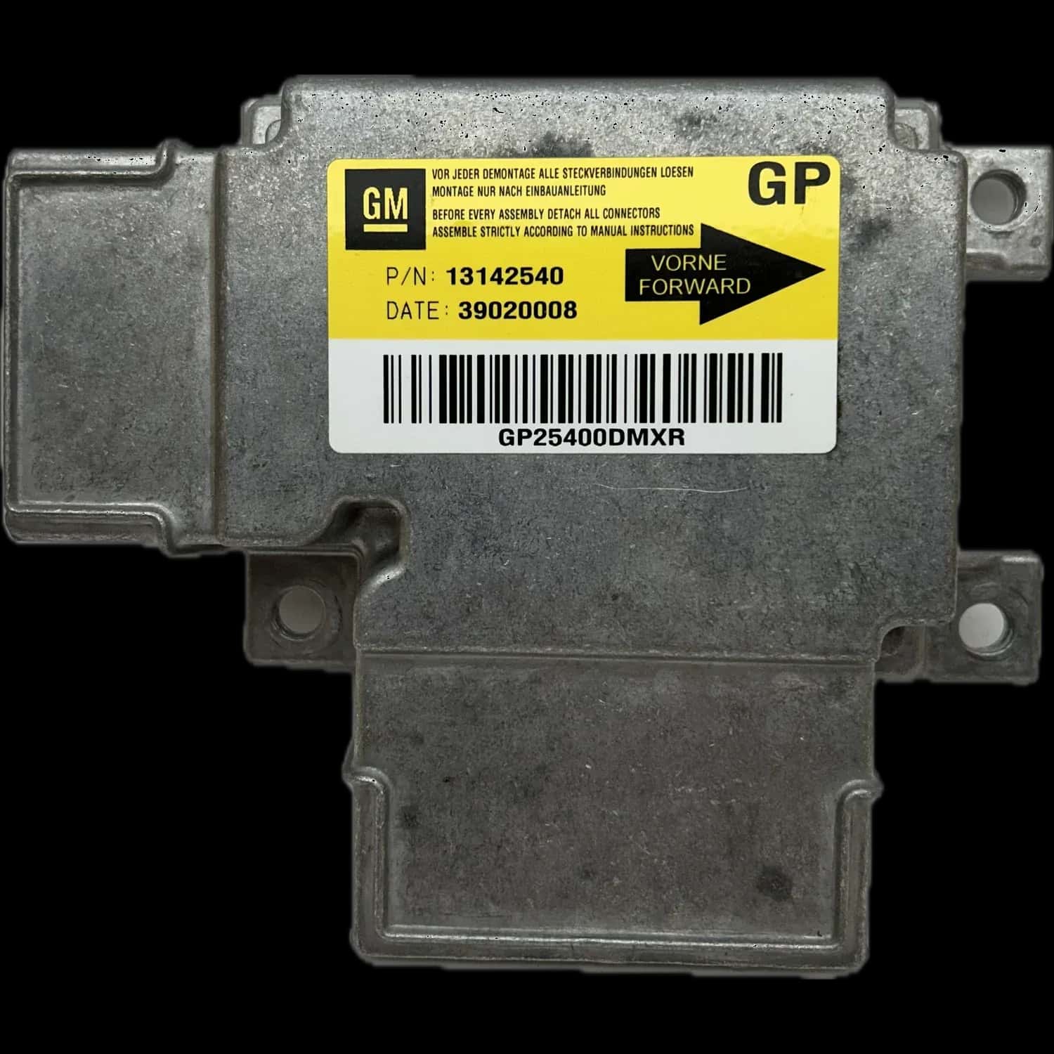 Riparazione centralina airbag Opel Vectra C