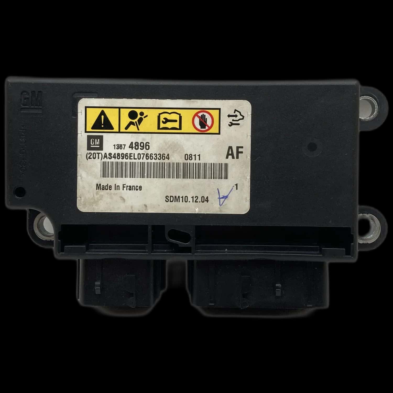Opel Astra J Riparazione centralina airbag