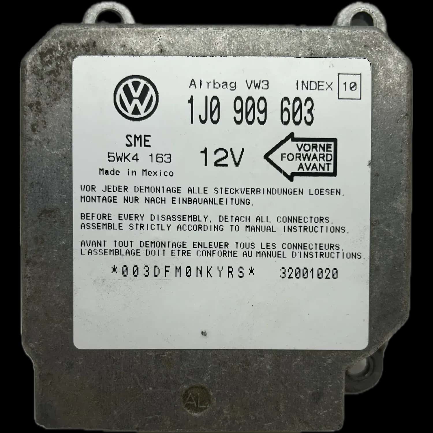 Ford Galaxy 2 Riparazione centralina airbag