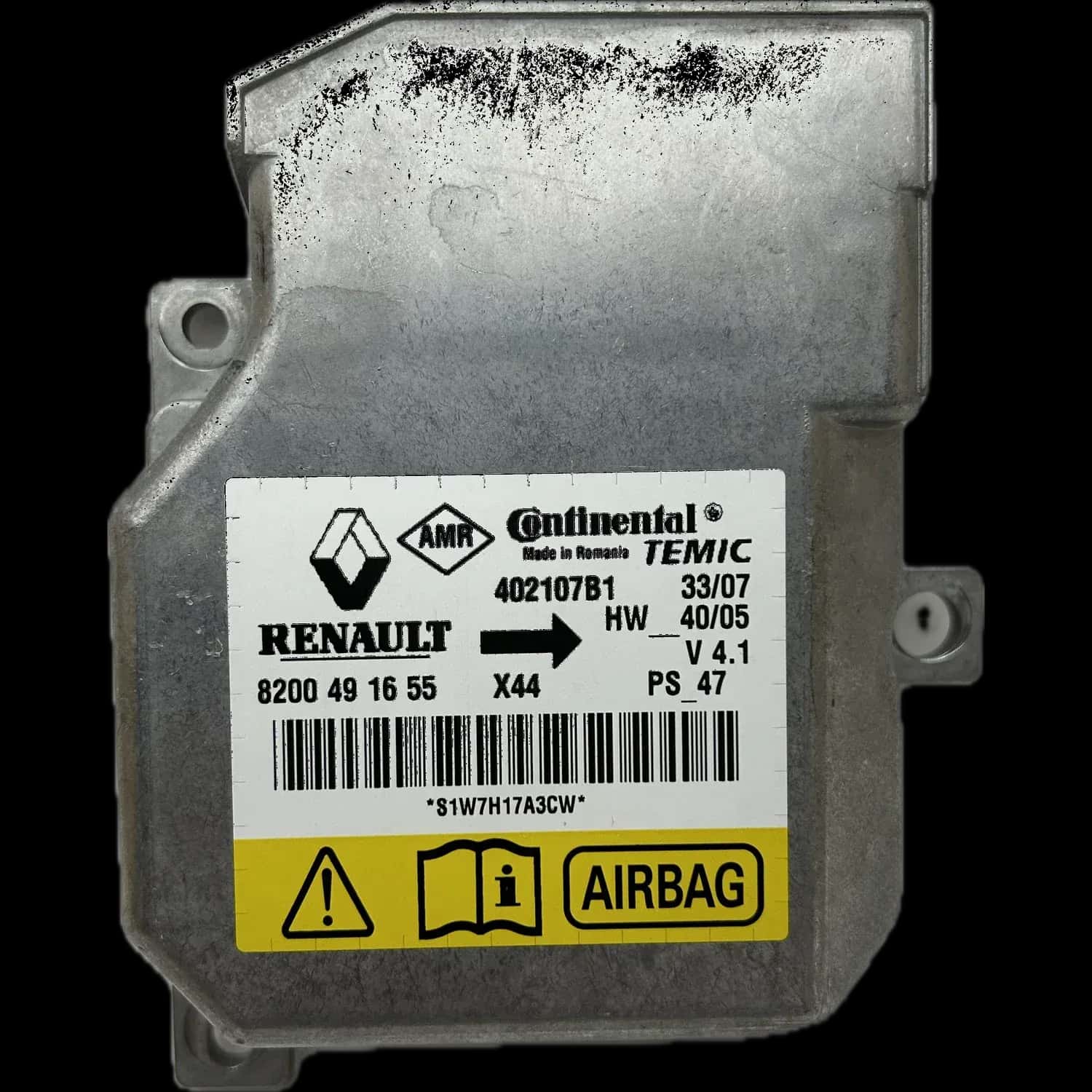 Renault Twingo II Riparazione centralina airbag