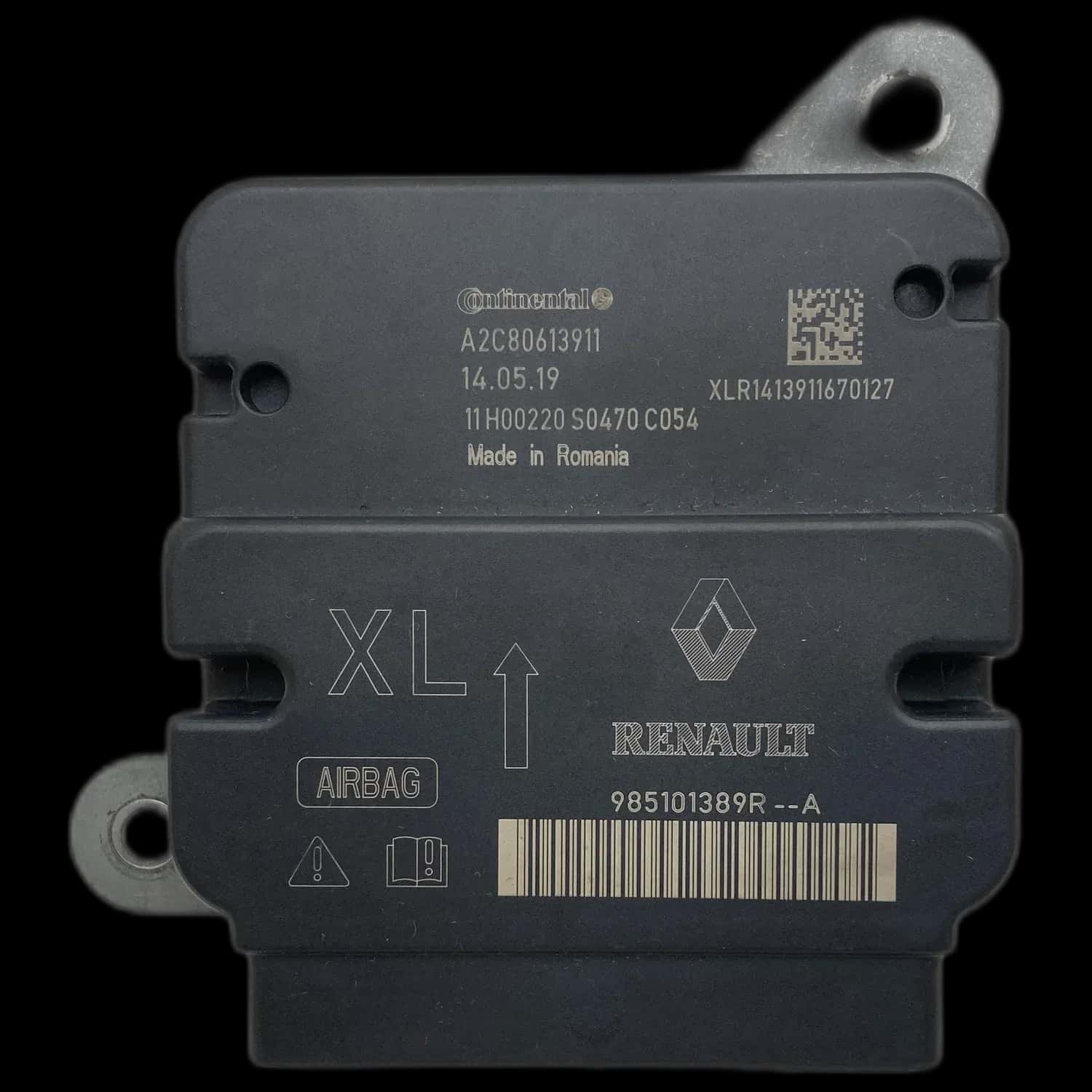 Renault Clio IV Riparazione centralina airbag