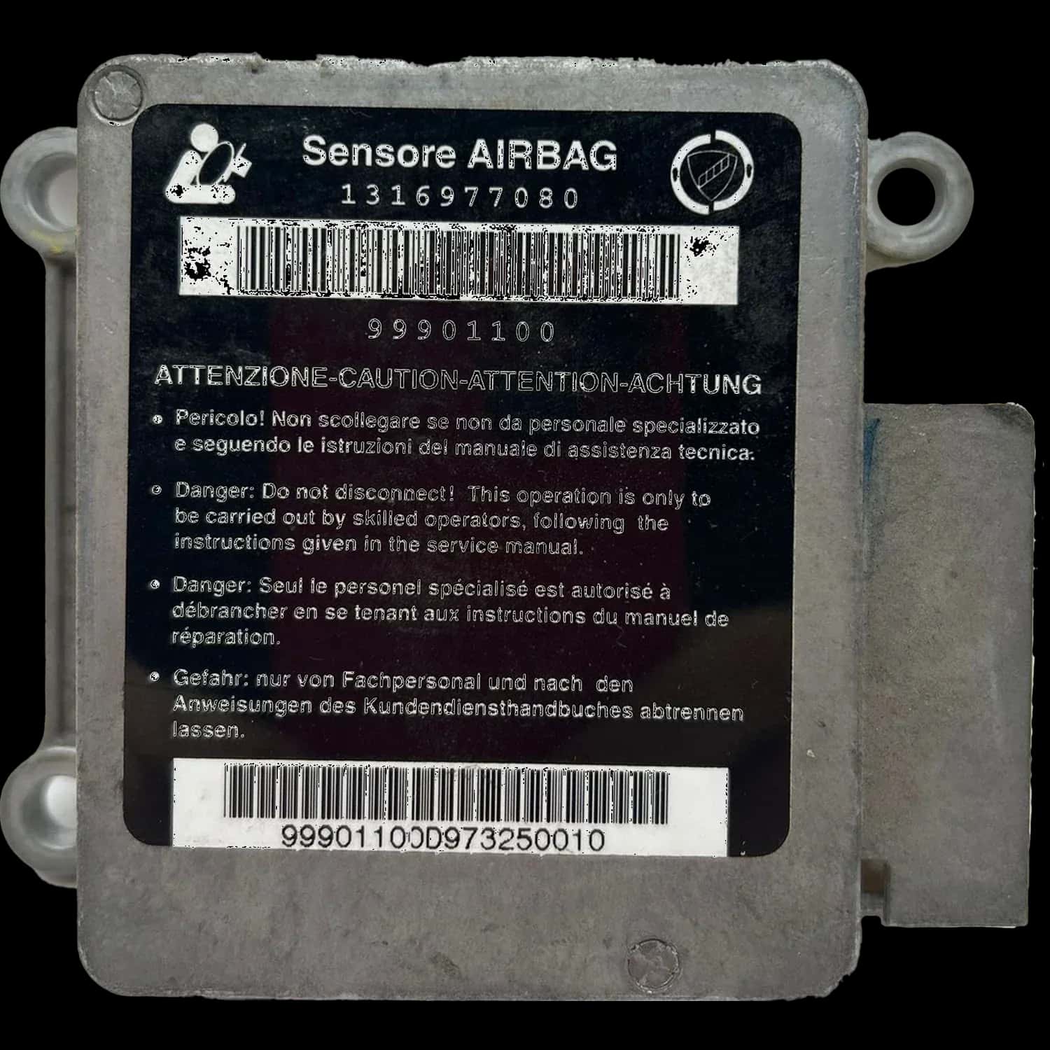 Riparazione centralina airbag Peugeot Boxer I
