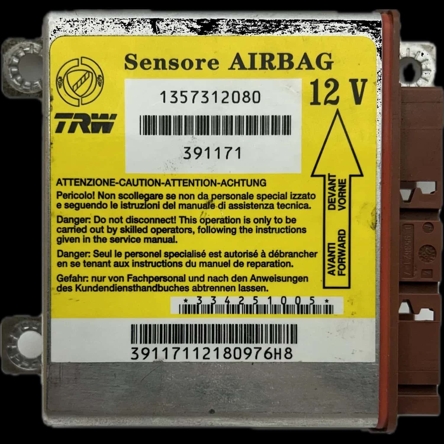 Riparazione centralina airbag Peugeot Boxer II