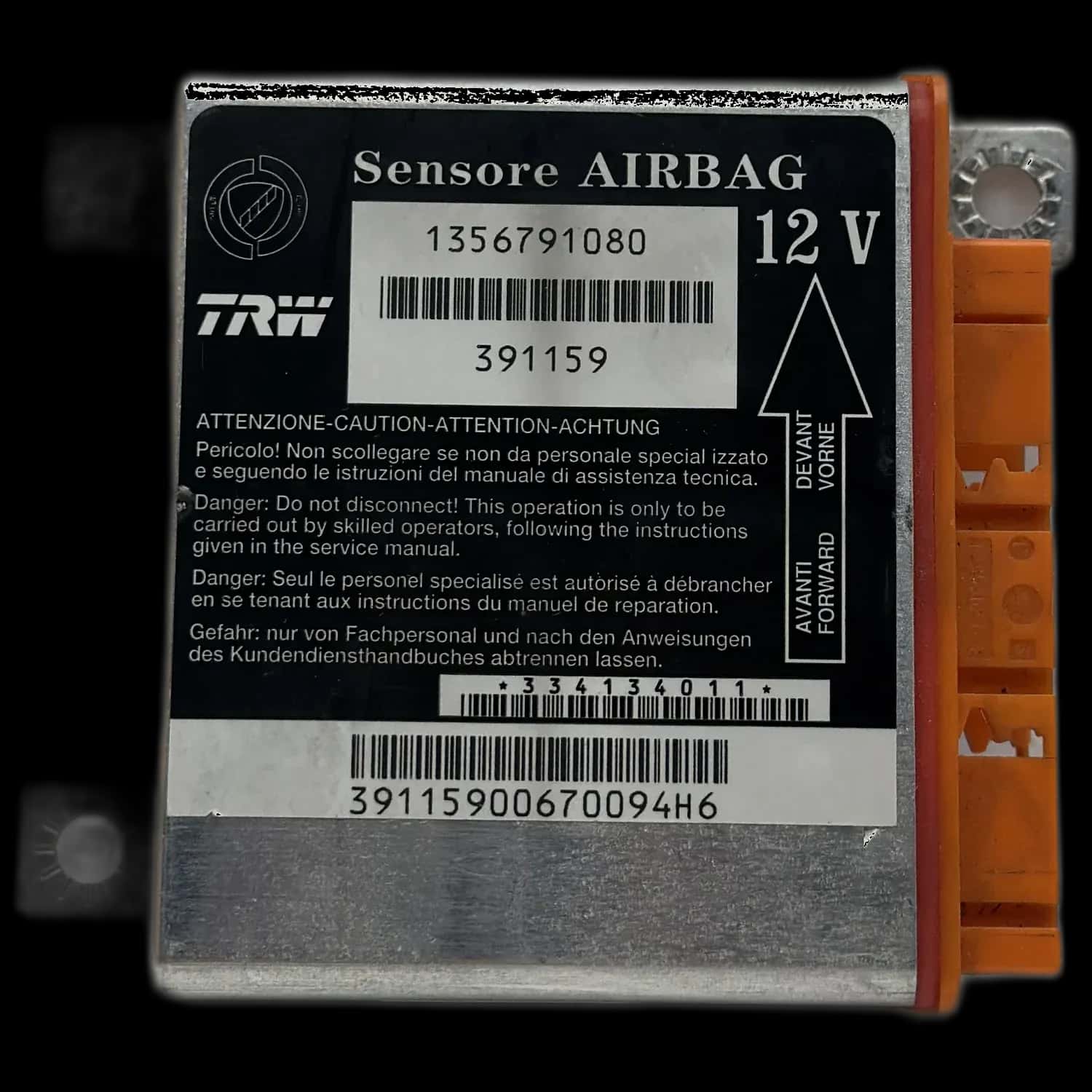 Riparazione centralina airbag Citroën Jumper I