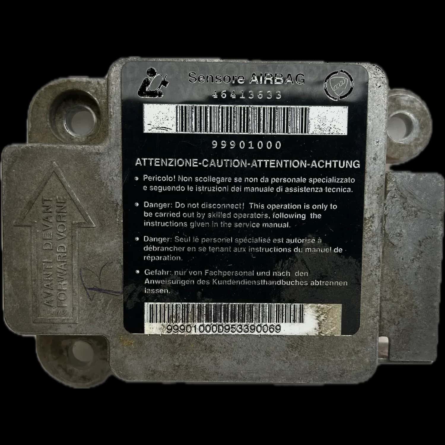 Riparazione centralina airbag Fiat Brava 182