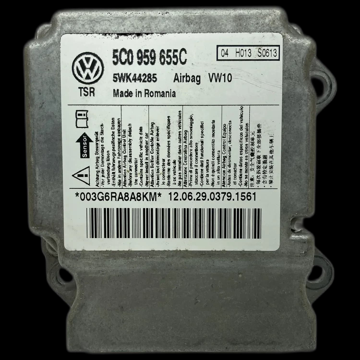 Skoda Yeti Mk1 Riparazione centralina airbag