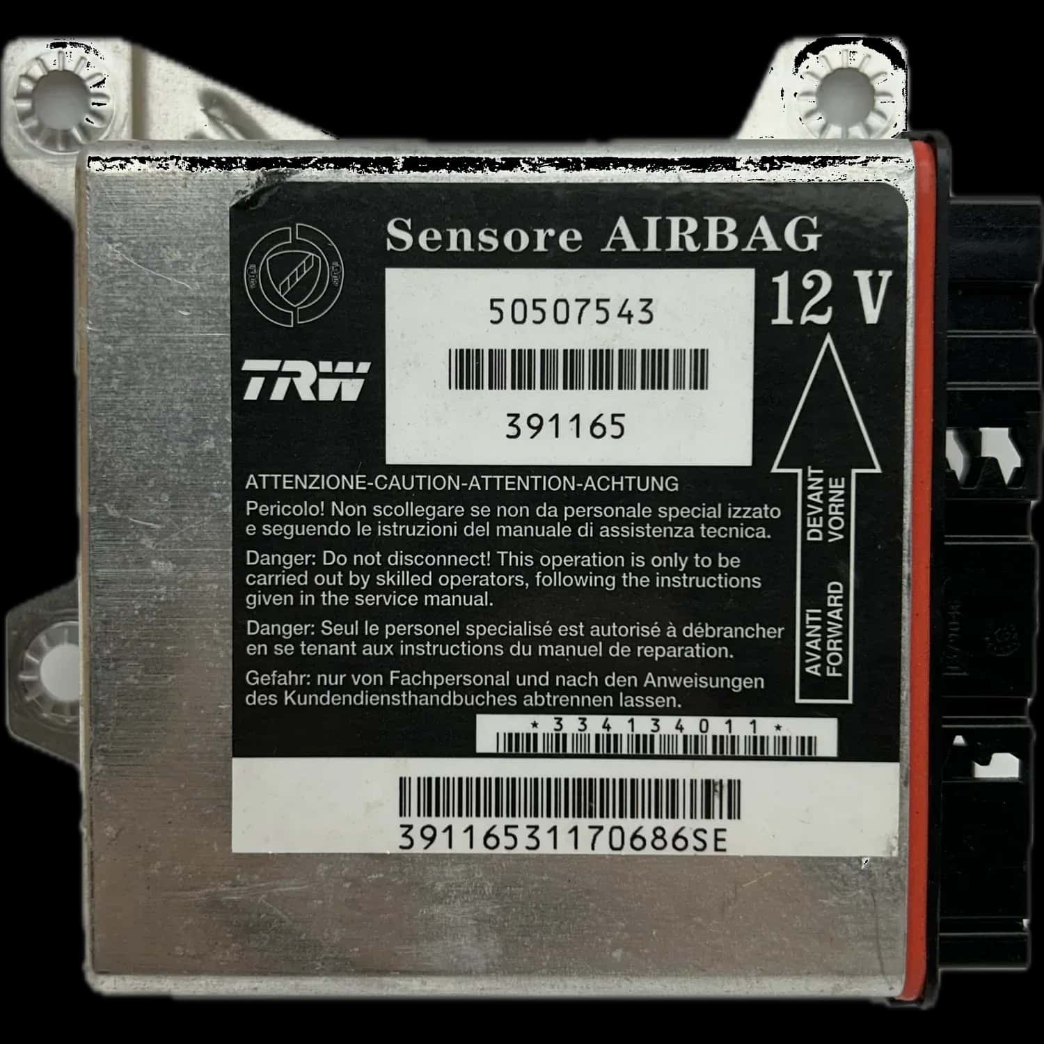Riparazione centralina airbag Alfa Romeo GT 937