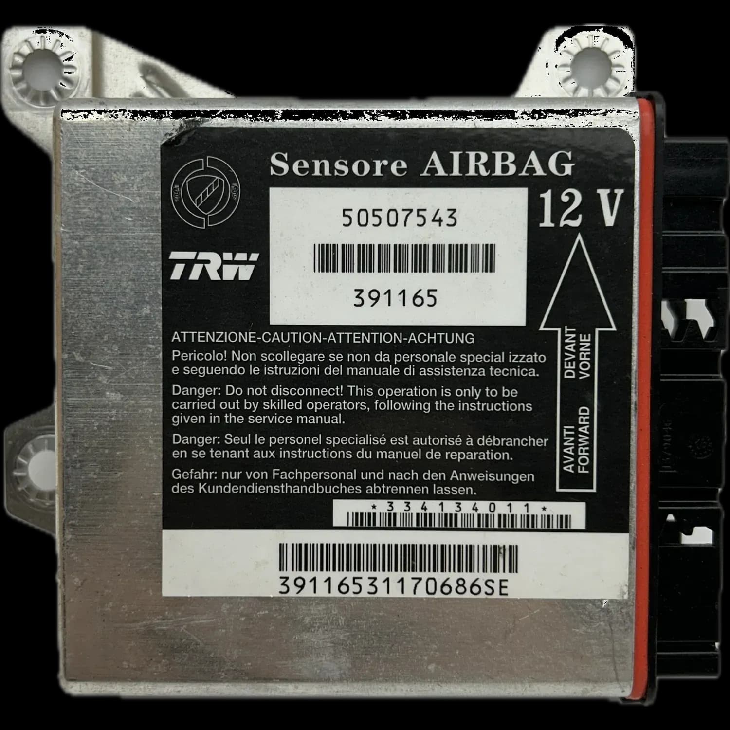 Riparazione centralina airbag Alfa Romeo GT 937