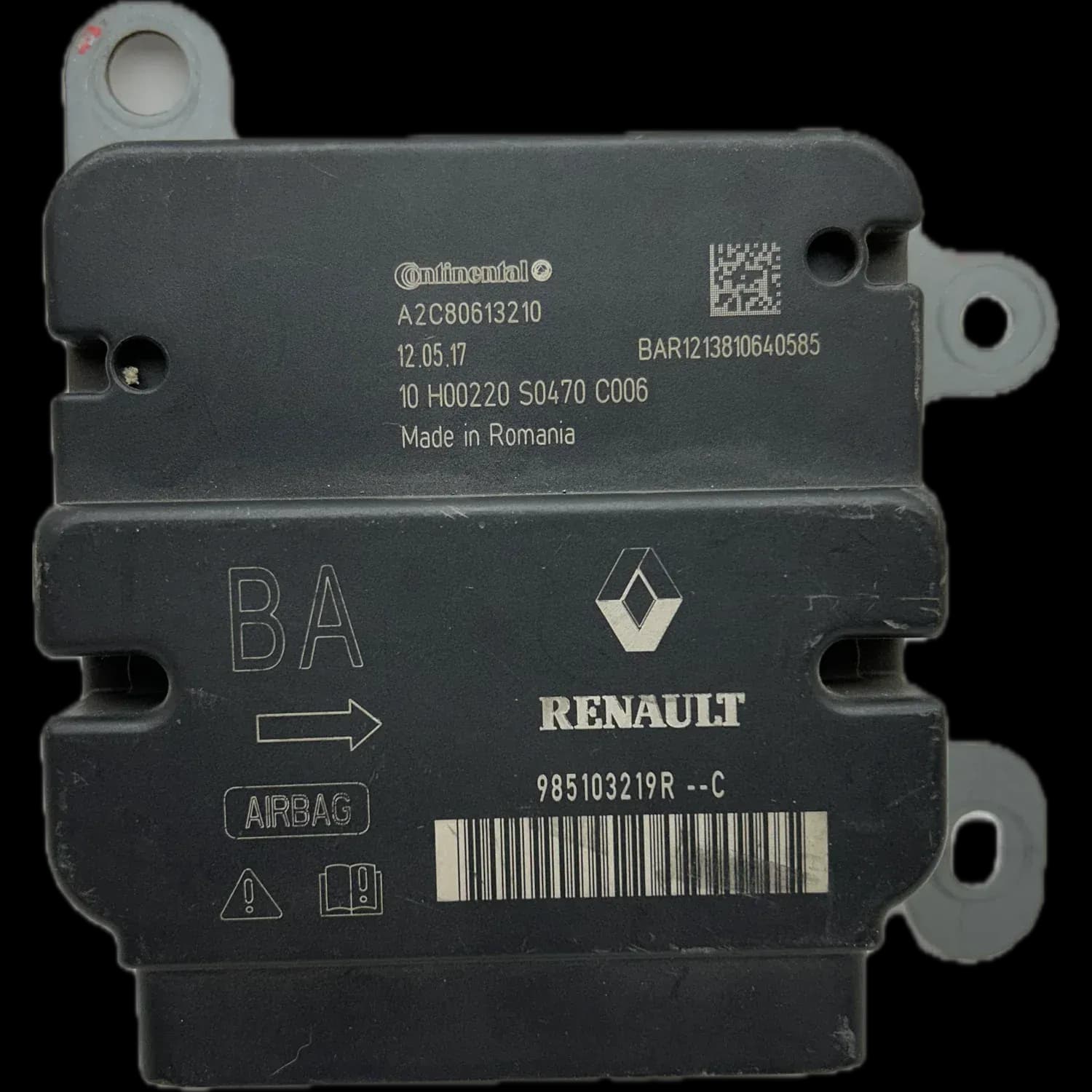 Dacia Lodgy I Riparazione centralina airbag