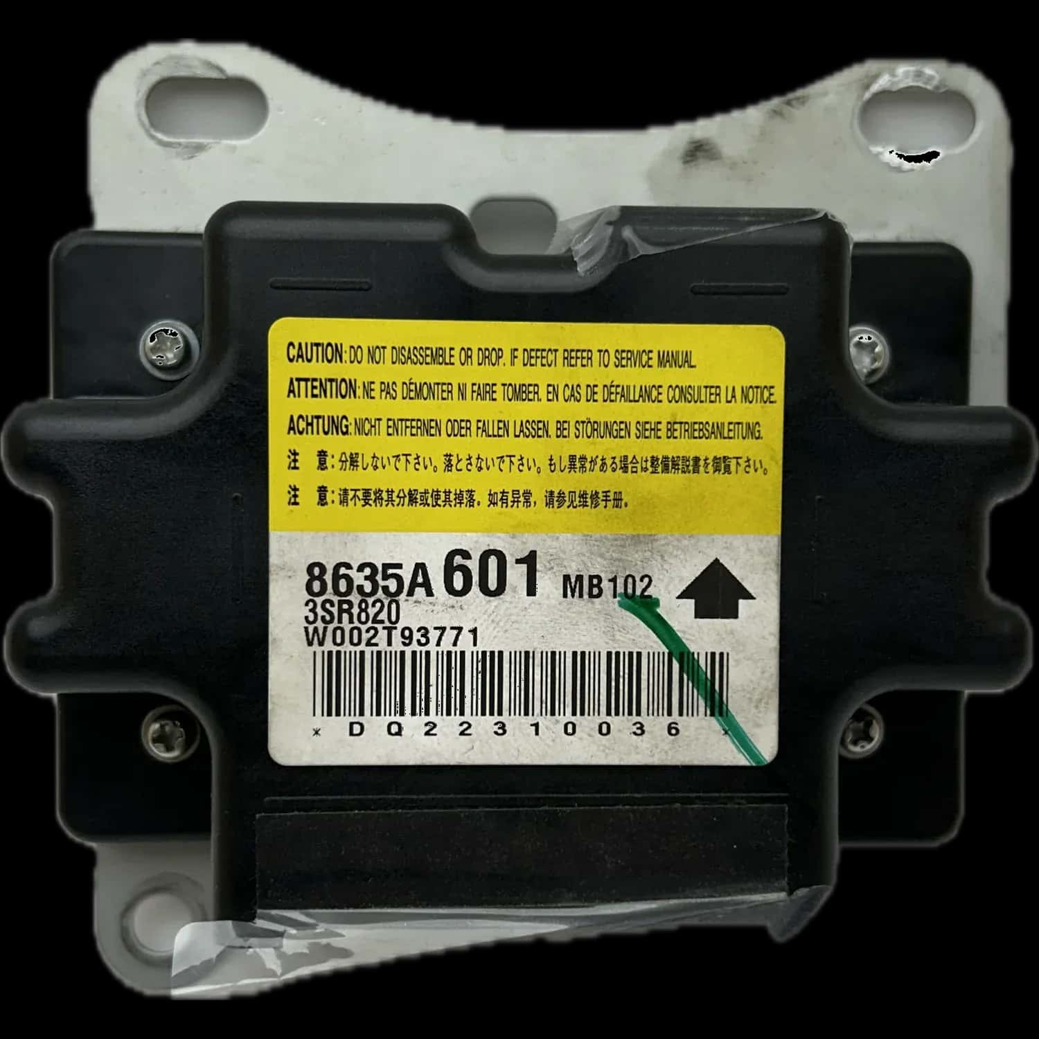 Mitsubishi Space Star A00 Riparazione centralina airbag