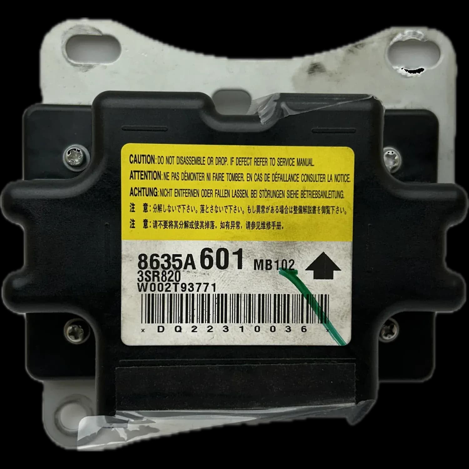 Mitsubishi Space Star A00 Riparazione centralina airbag