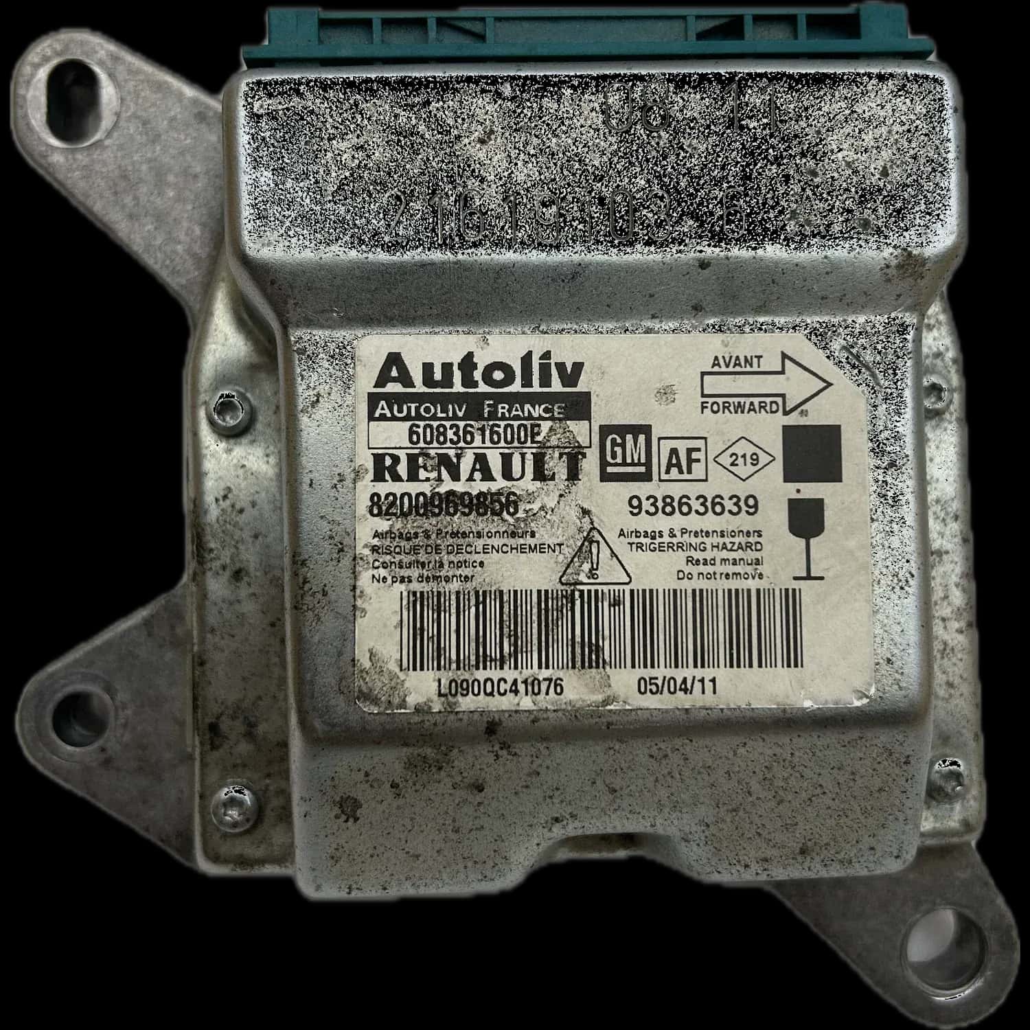 Nissan Primastar X83 Centralina airbag Riparazione