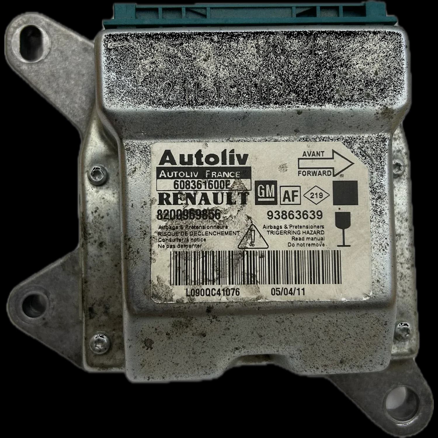 Nissan Primastar X83 Centralina airbag Riparazione