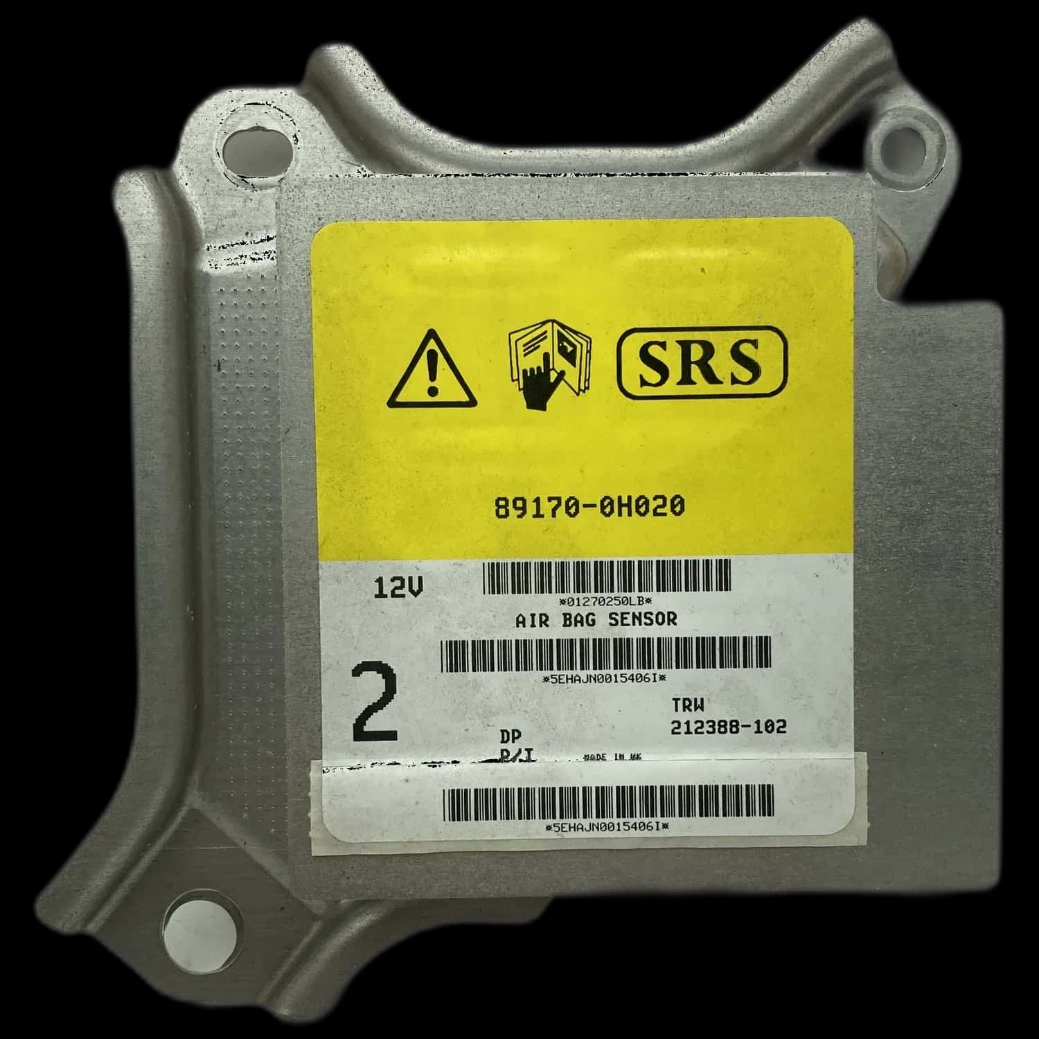 Toyota Aygo AB10 Riparazione centralina airbag