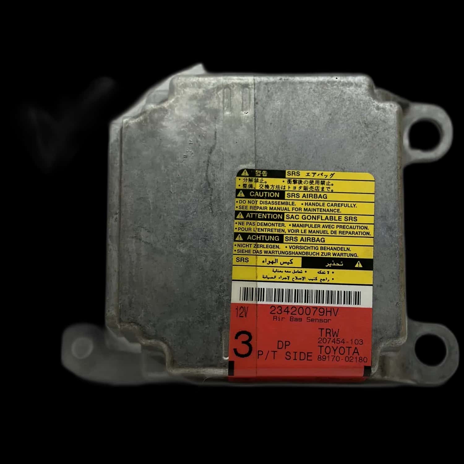 Toyota Corolla E120 Riparazione centralina airbag