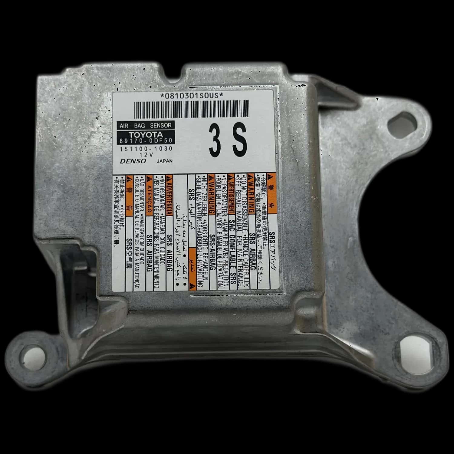 Toyota Yaris XP210 Riparazione centralina airbag