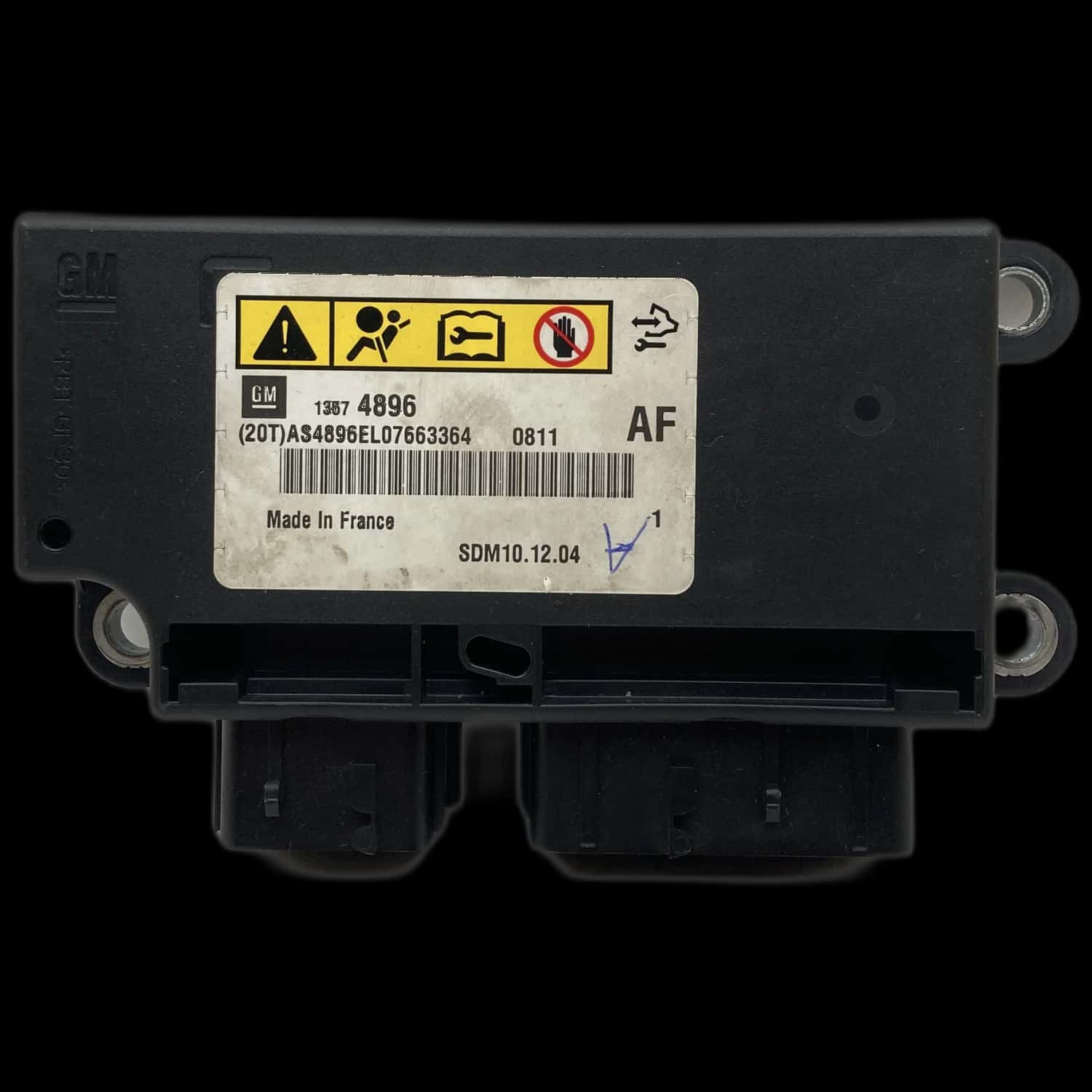 Opel Astra J Riparazione centralina airbag