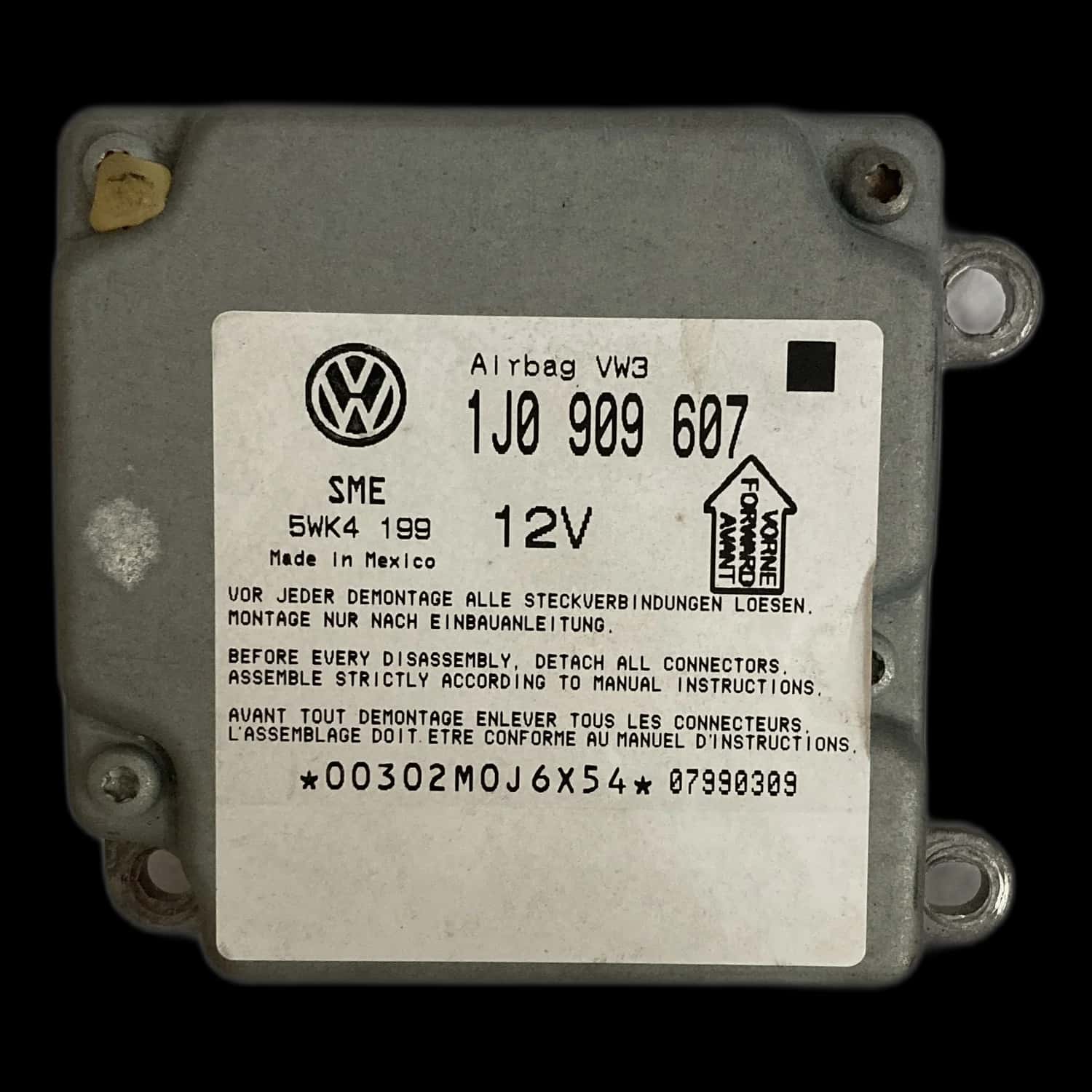 Volkswagen Passat B5 3B Riparazione centralina airbag