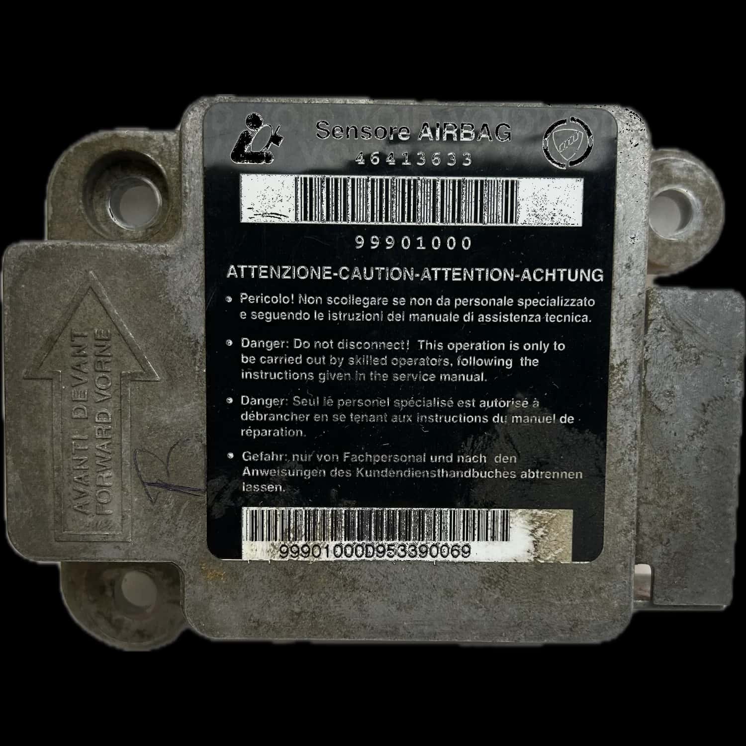 Riparazione centralina airbag Fiat Brava 182