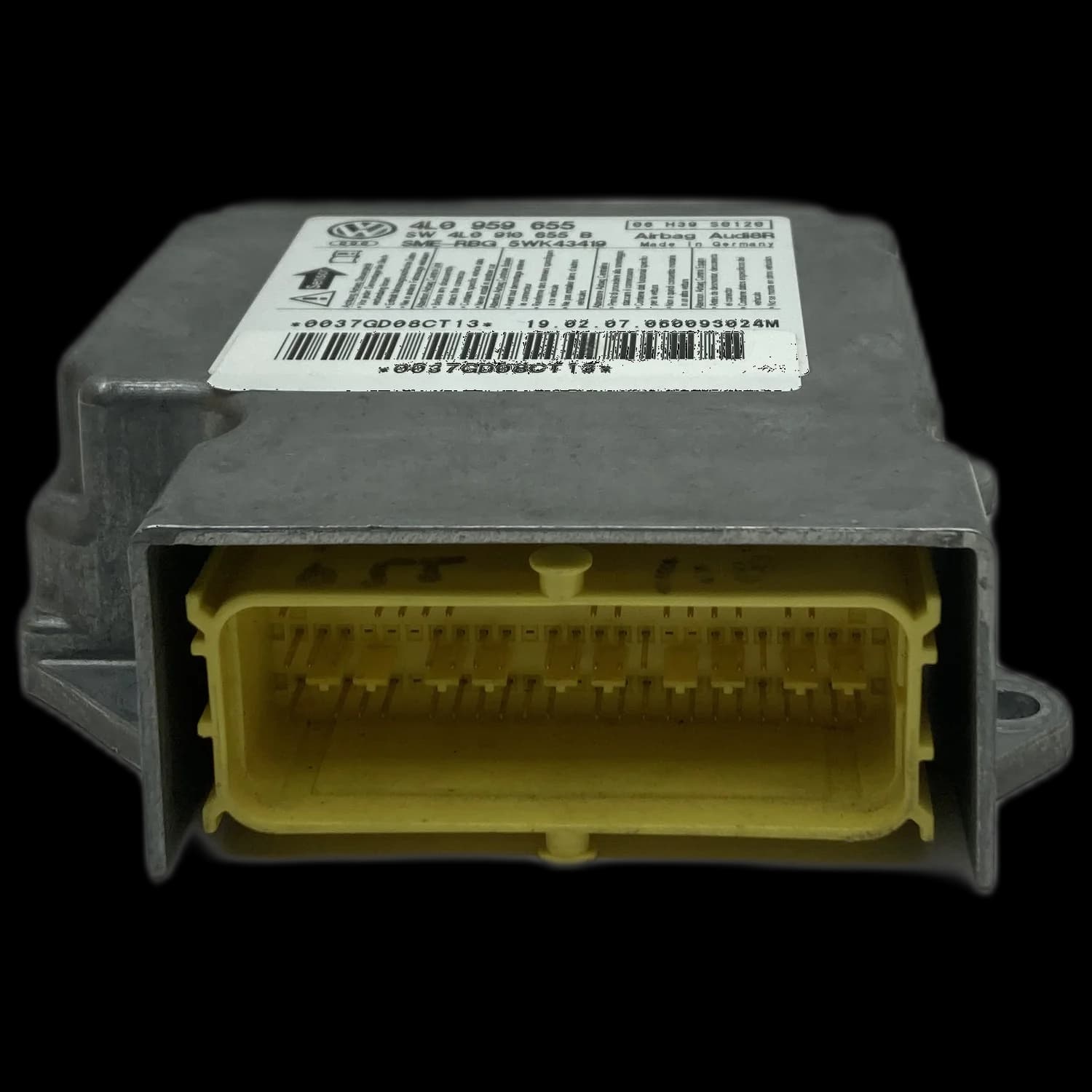 Centralina airbag 4L0959655, Connettore