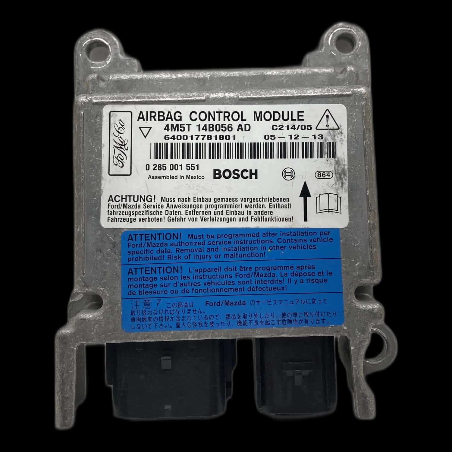 Ford Focus 2 ’04 Riparazione centralina airbag