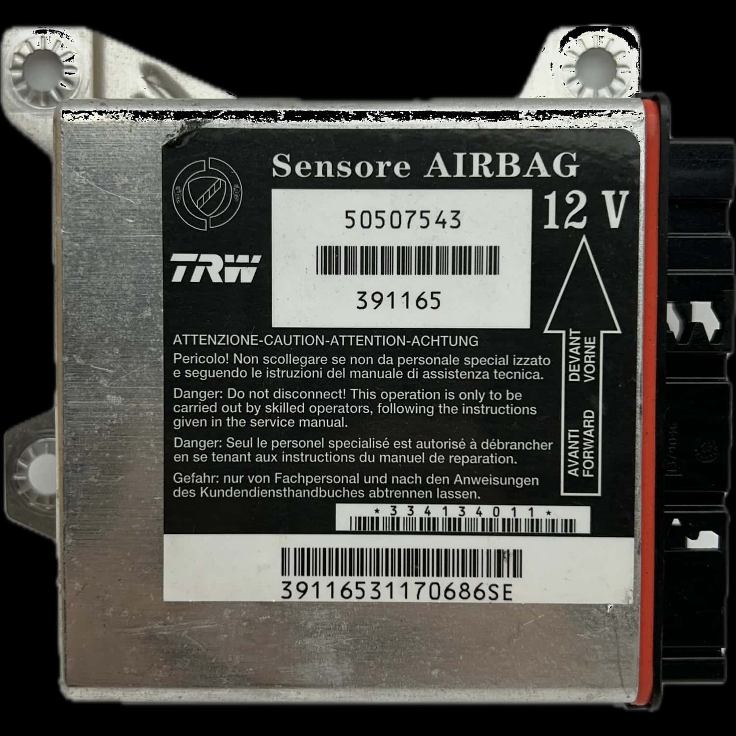Alfa Romeo 159 939 Riparazione centralina airbag
