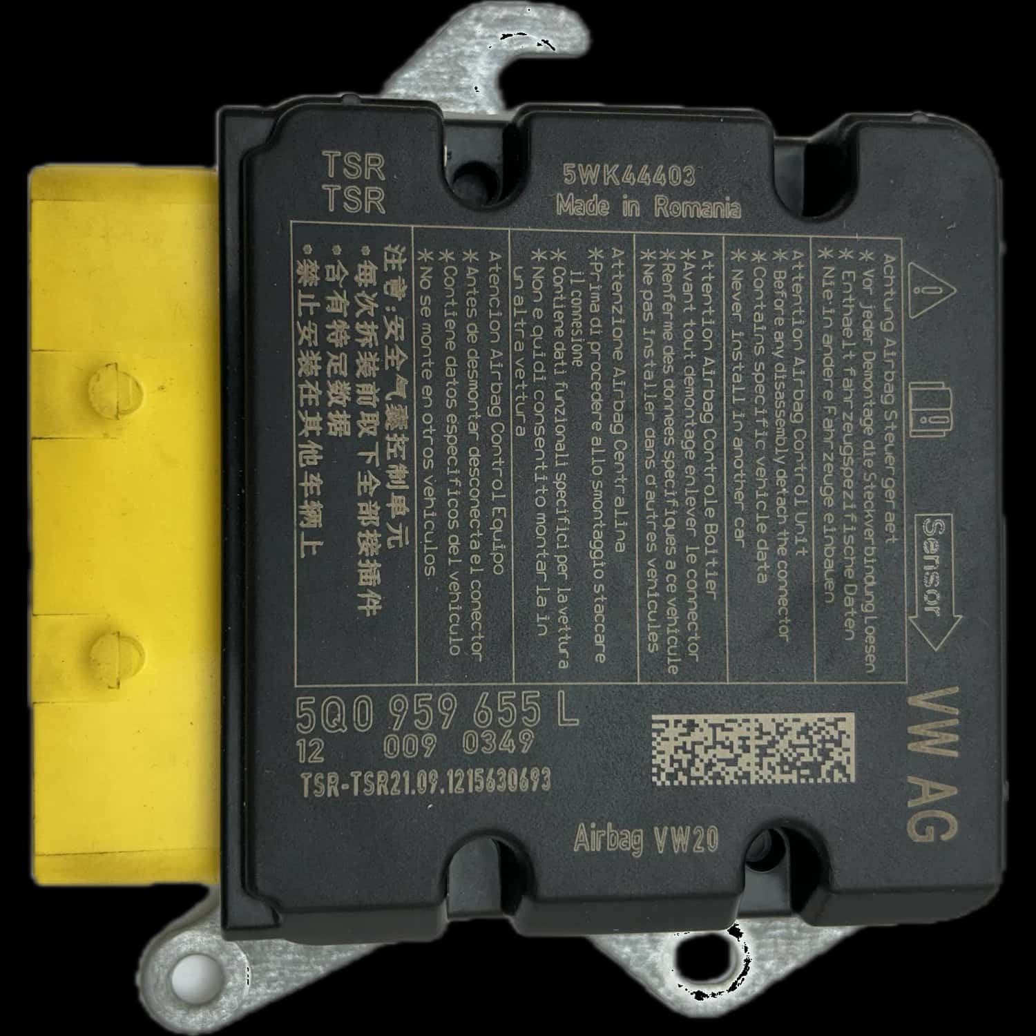 Audi A3 8V Riparazione centralina airbag