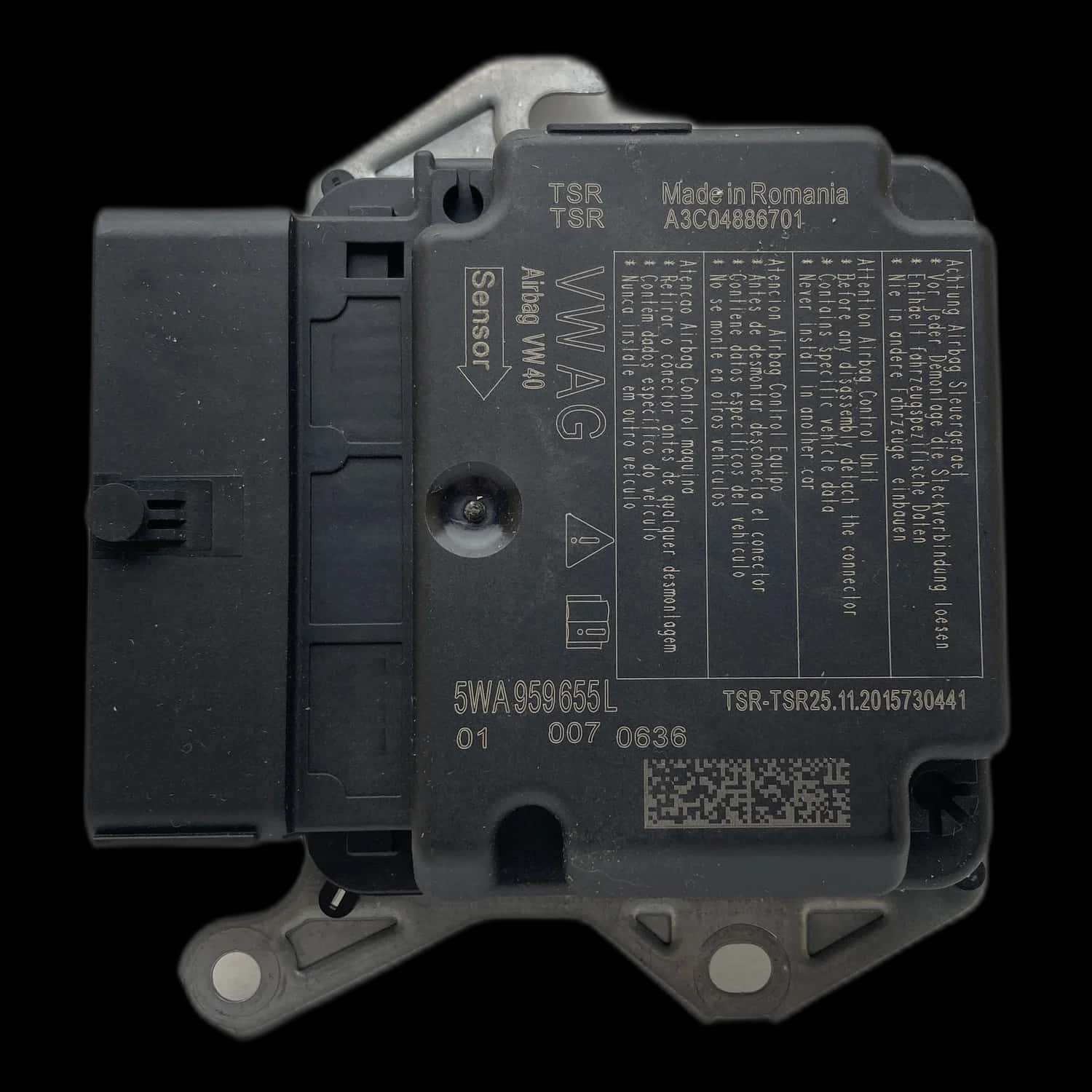 Audi A3 8Y Riparazione centralina airbag