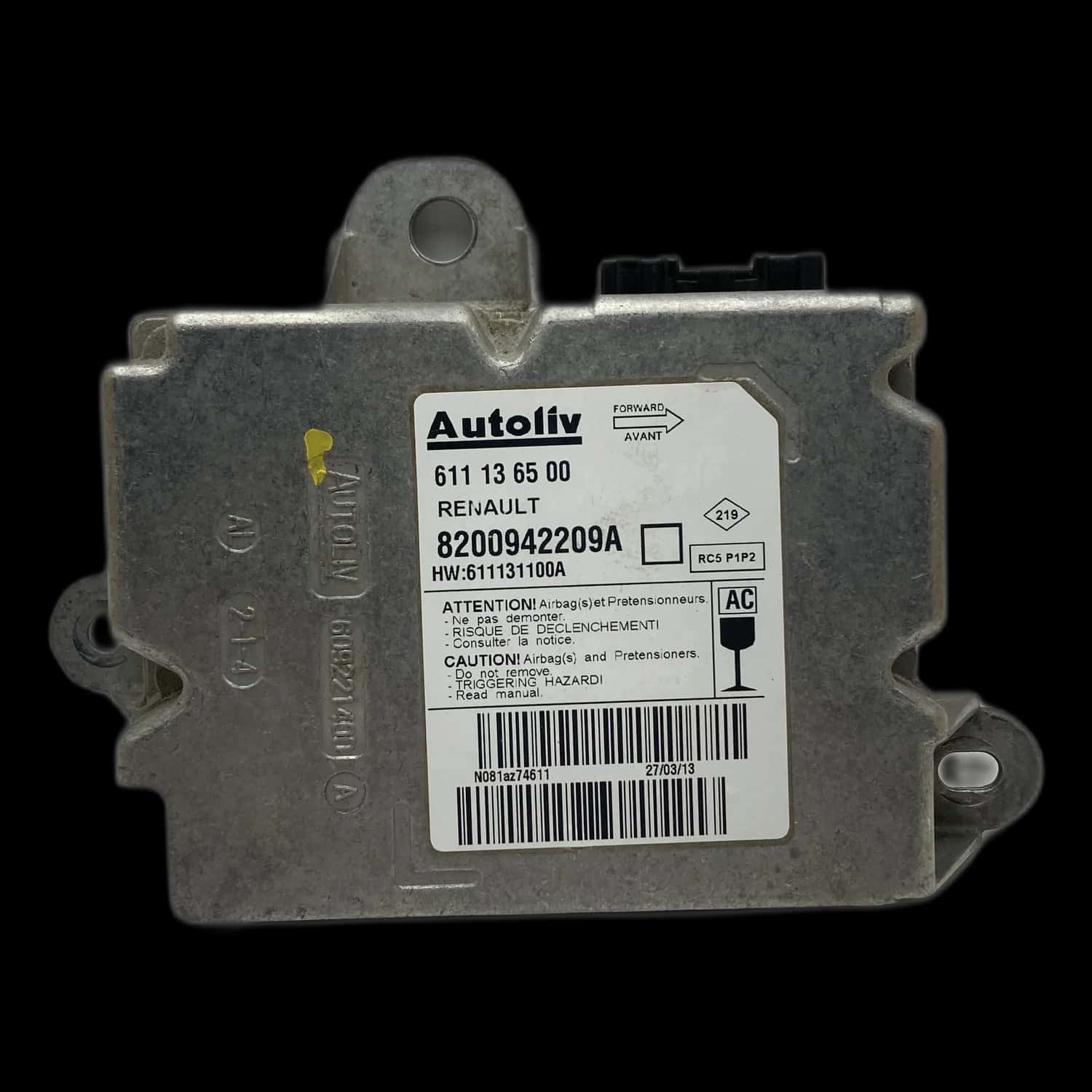 Riparazione centralina airbag Renault Master III