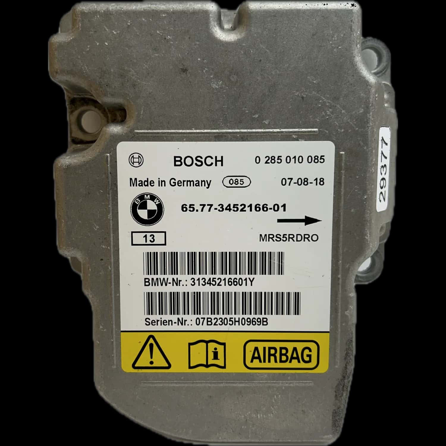 Riparazione centralina airbag BMW X3 E83