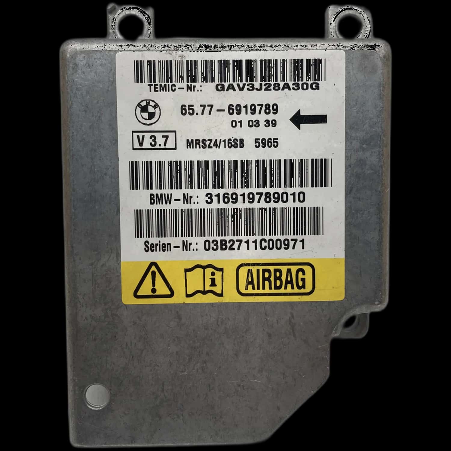 Riparazione centralina airbag BMW Serie 7 E38
