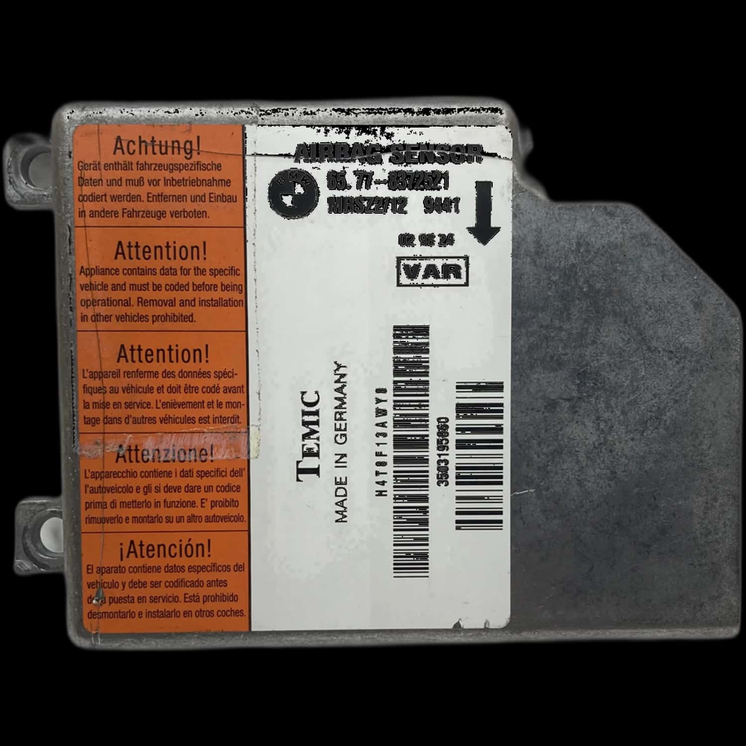 Riparazione centralina airbag BMW M5 E39