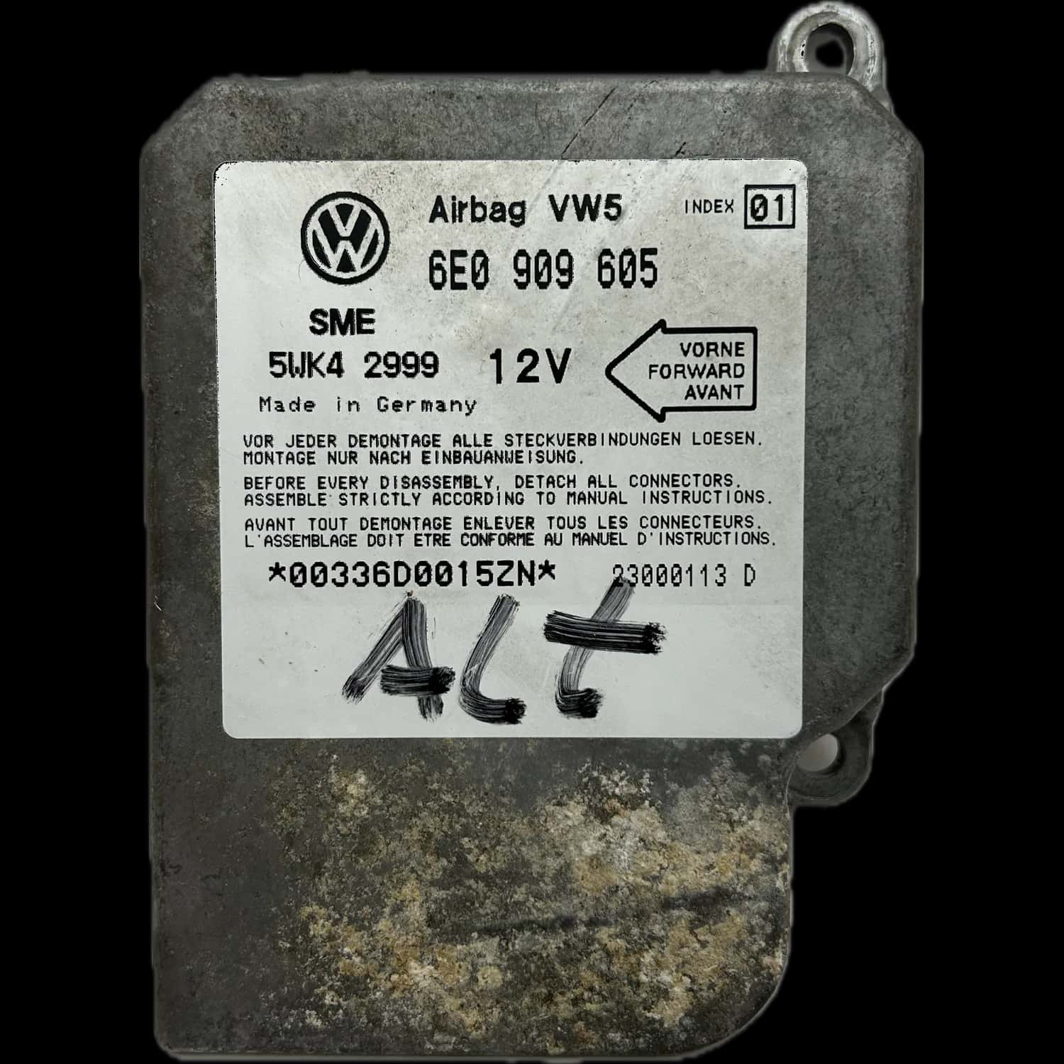 Volkswagen Lupo 6X Riparazione centralina airbag