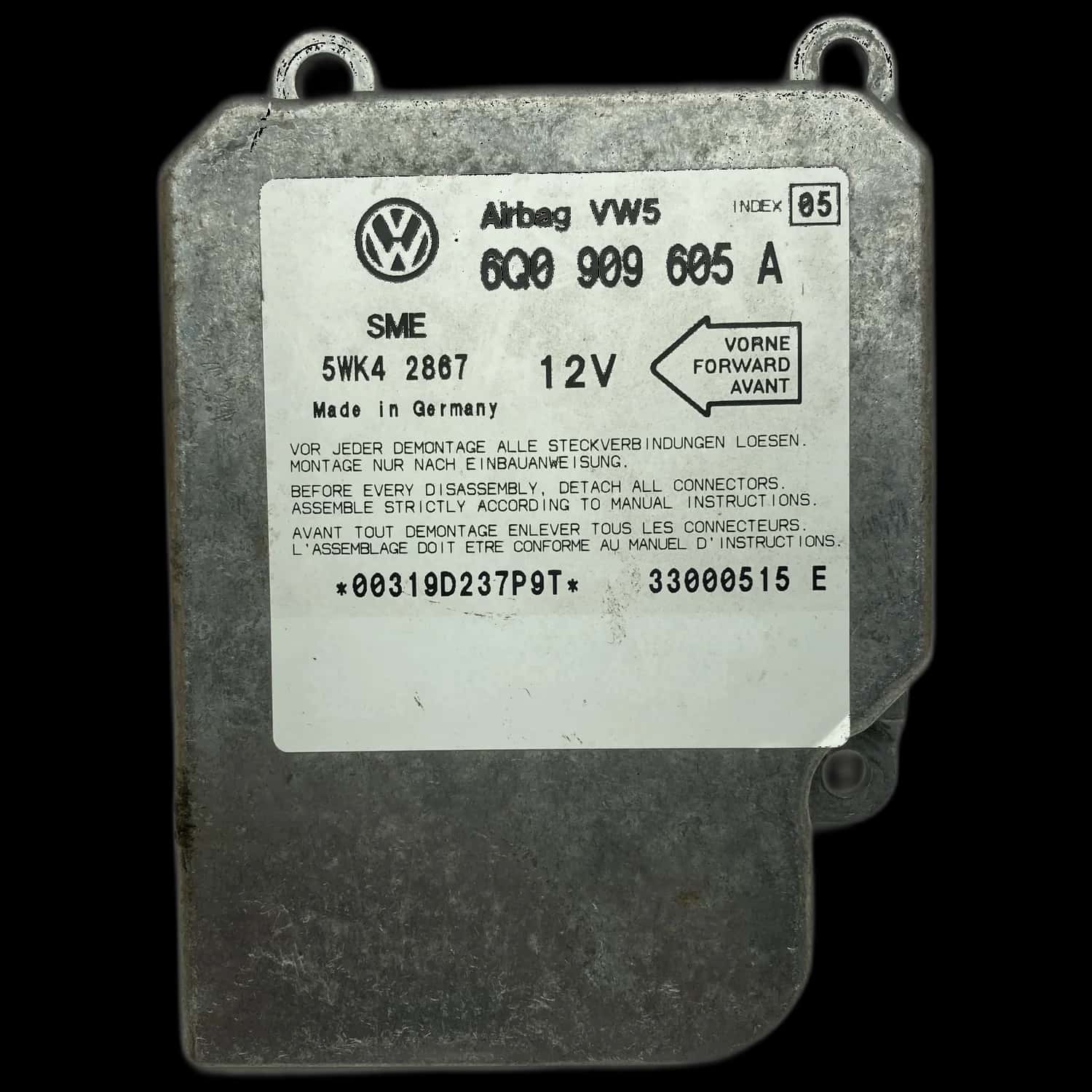 Seat Alhambra 2 Riparazione centralina airbag