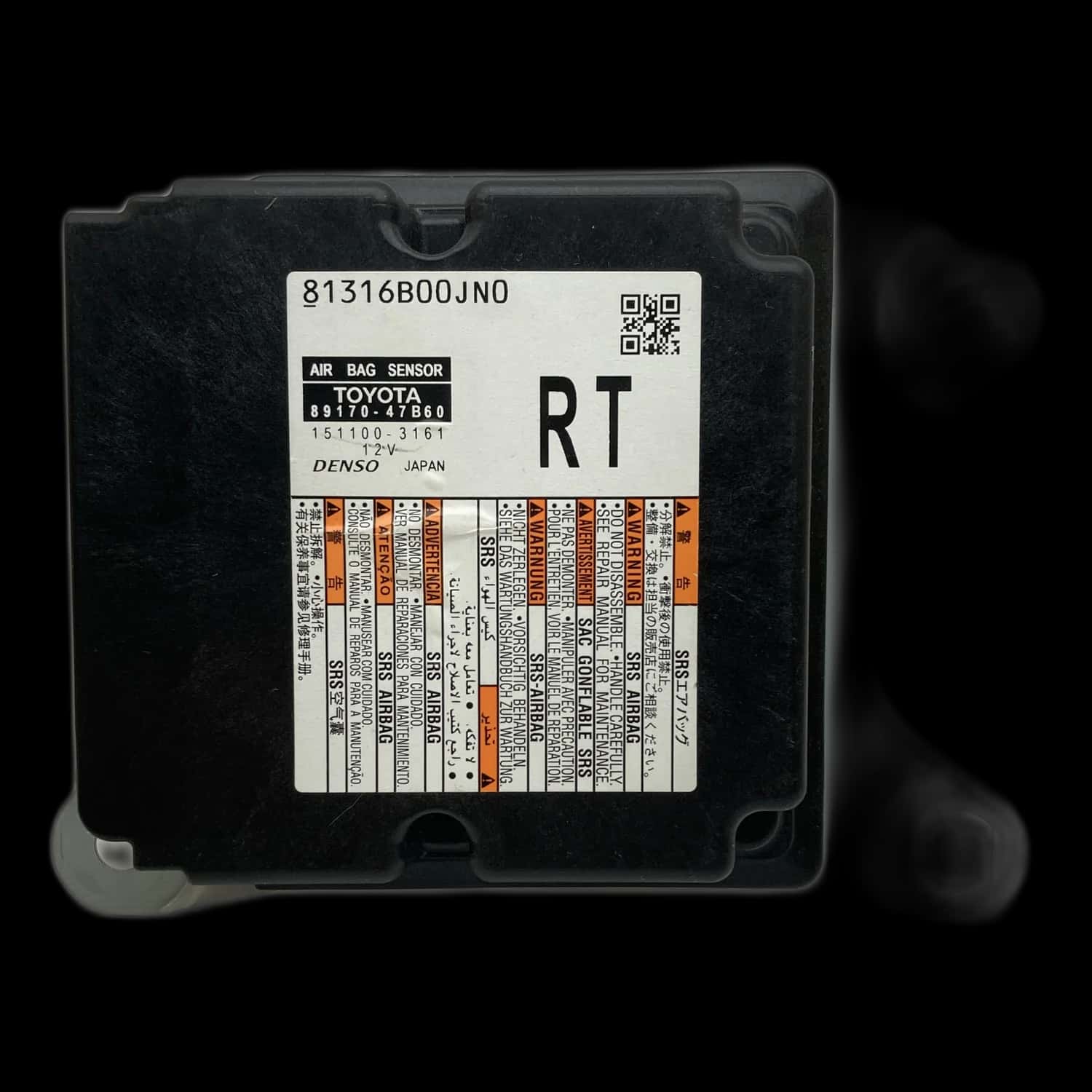 Toyota Prius V XW60 Riparazione centralina airbag