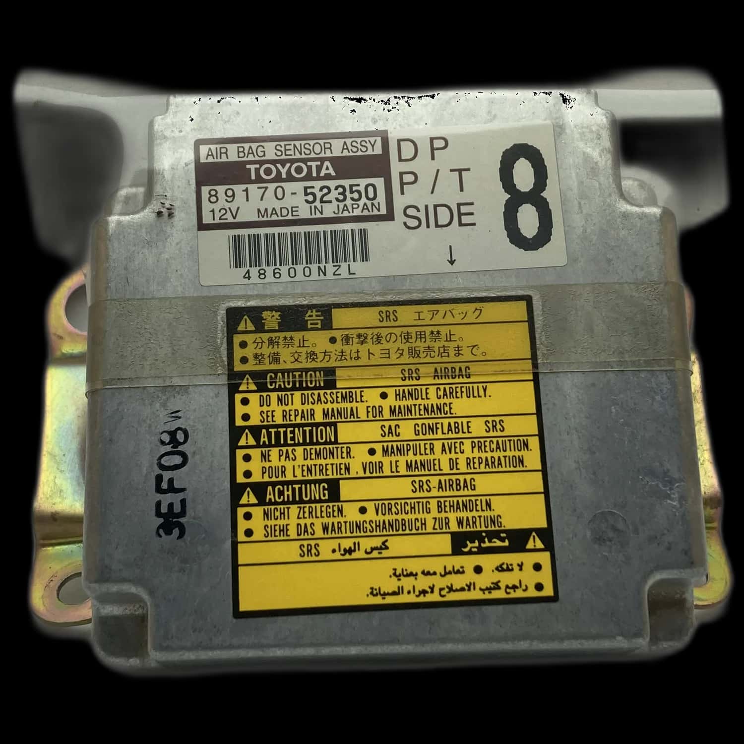 Toyota Yaris Verso XP20 Riparazione centralina airbag