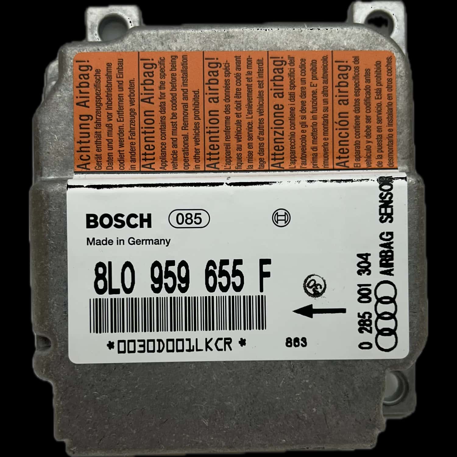 Audi A3 8L Riparazione centralina airbag
