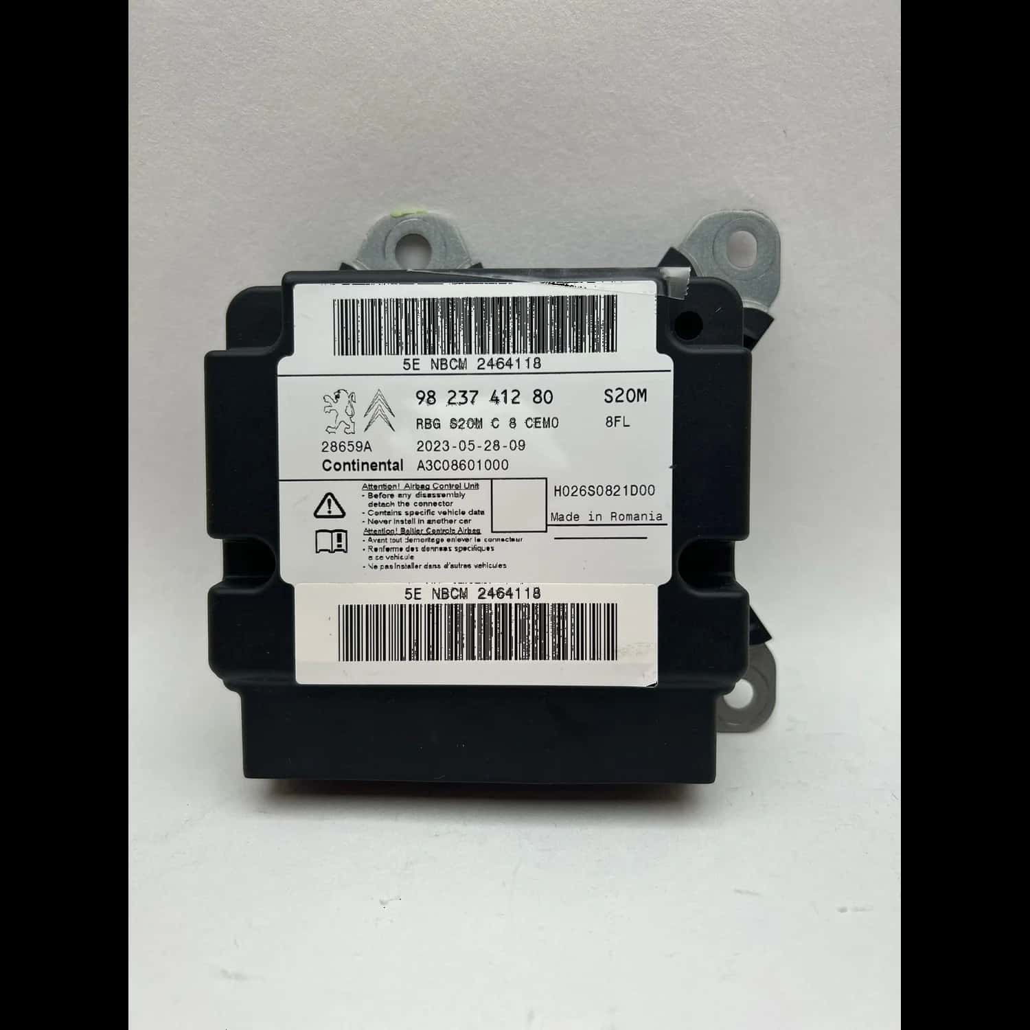 Toyota Proace City K9 Riparazione centralina airbag